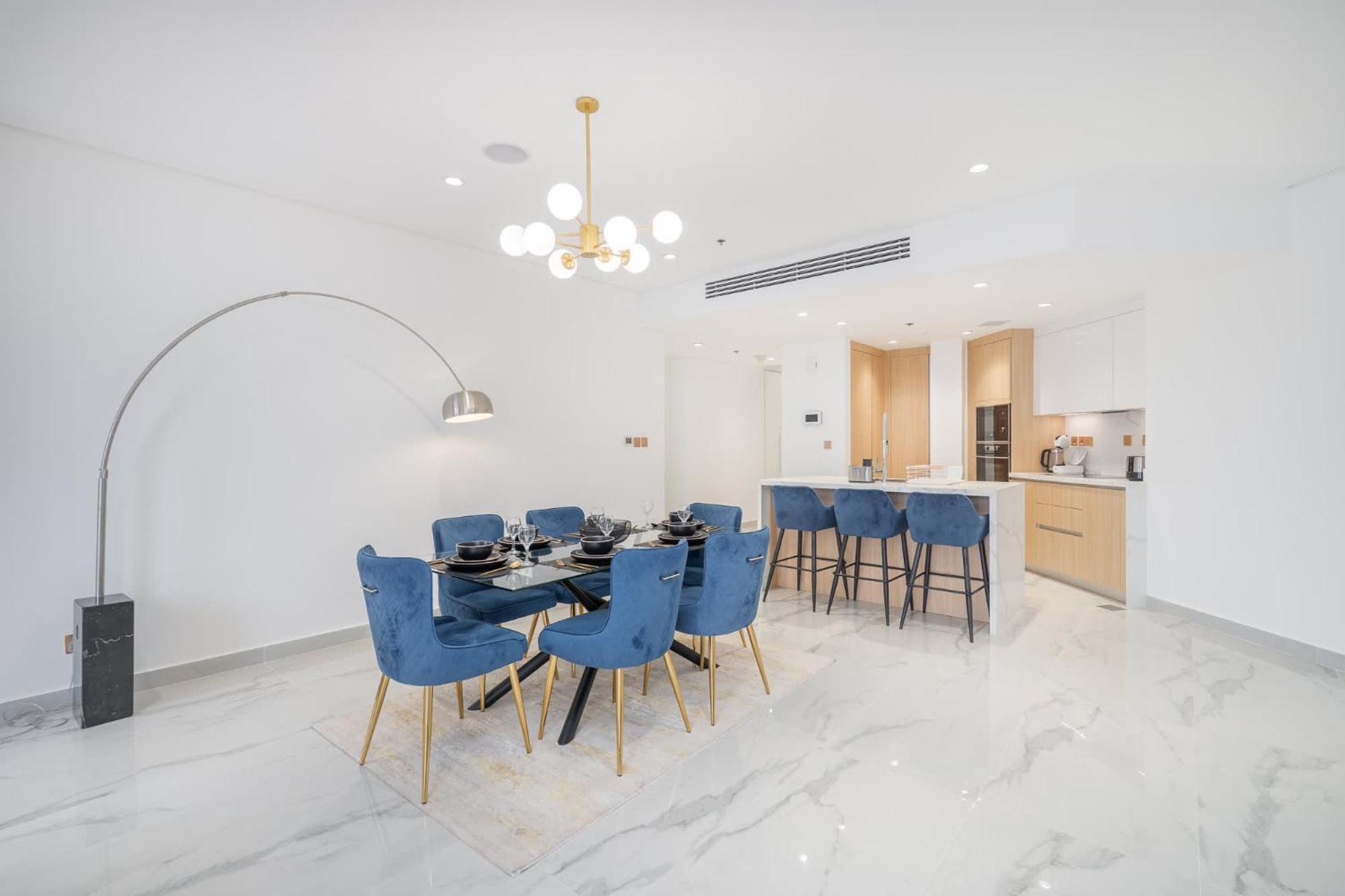 2 Bedroom With Beautiful Full Palm Waters Views Dubaï
