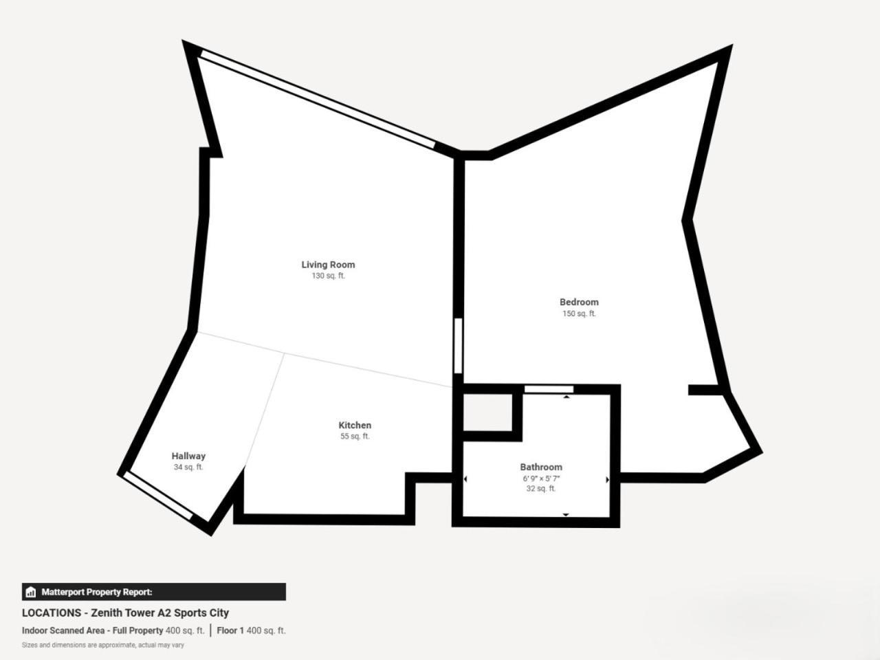 Zenith Tower A2 - Colourful One Bedroom Appartement *
