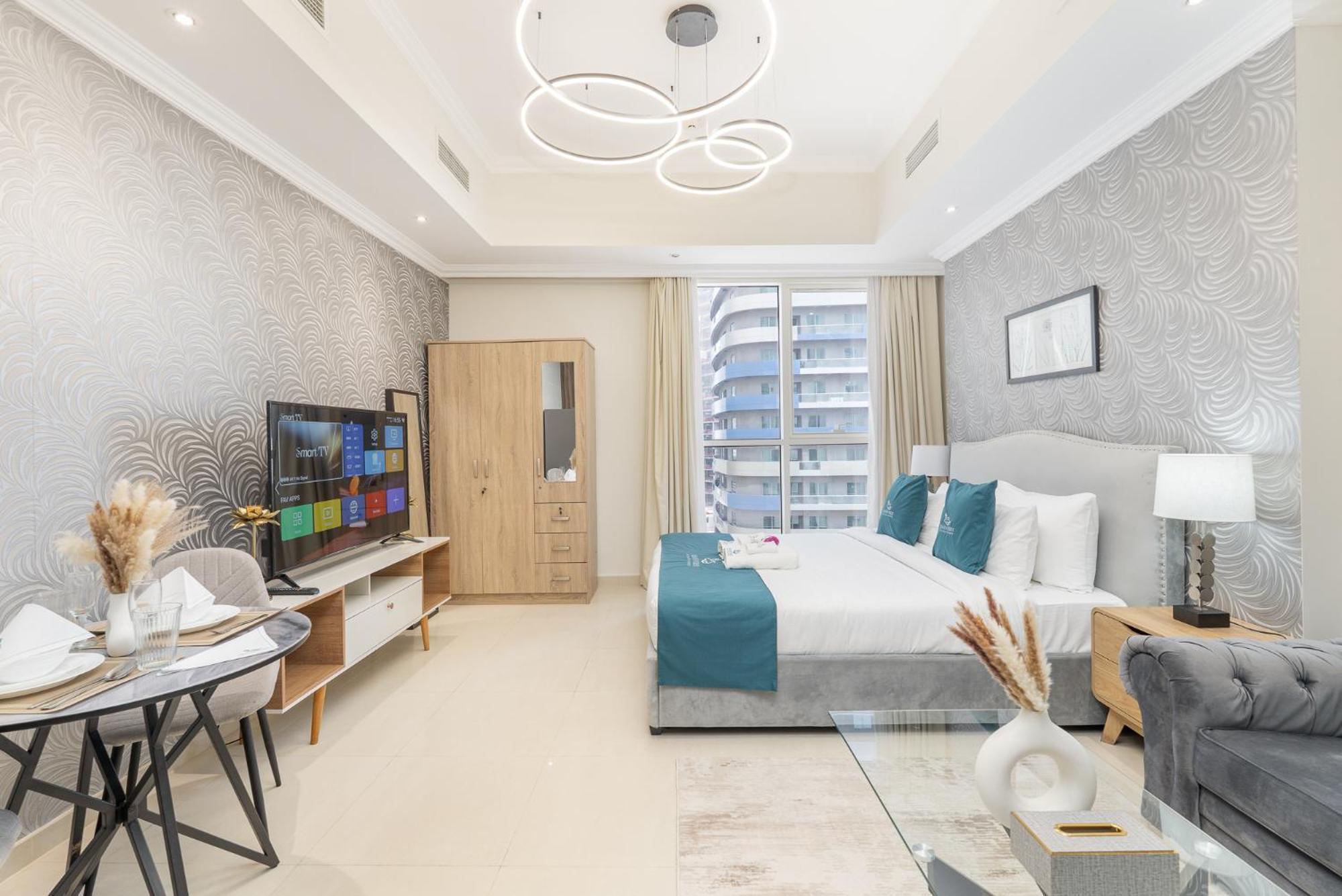 Lägenhet Heaven Crest Downtown - And 1 Bedroom 2 Minute Walk To Mall And Burj Khalifa