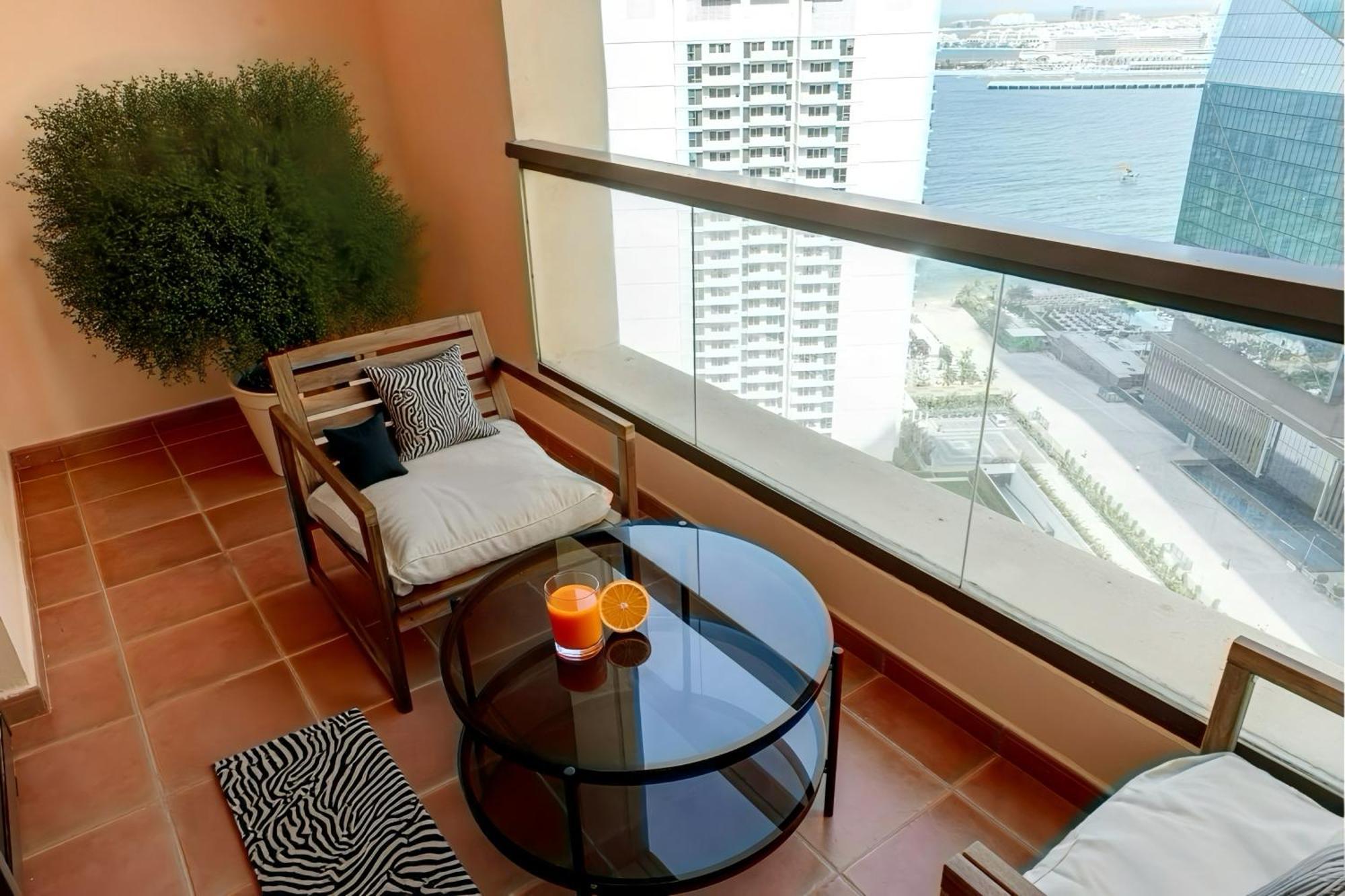 Beautiful 2 Bedroom With Full Sea View! Jbr Apartamento *