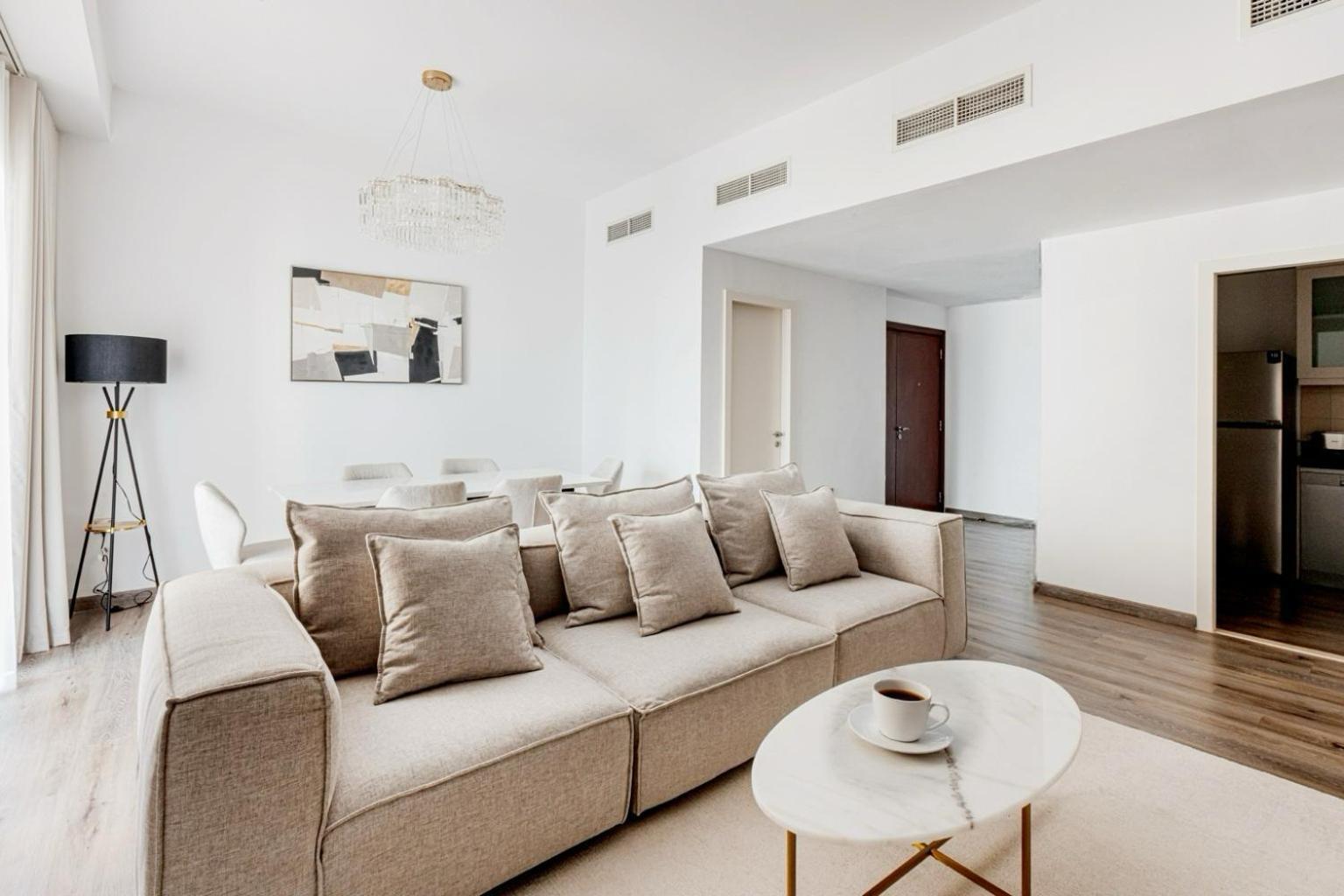 Beautiful 2 Bedroom With Full Sea View! Jbr * Dubái