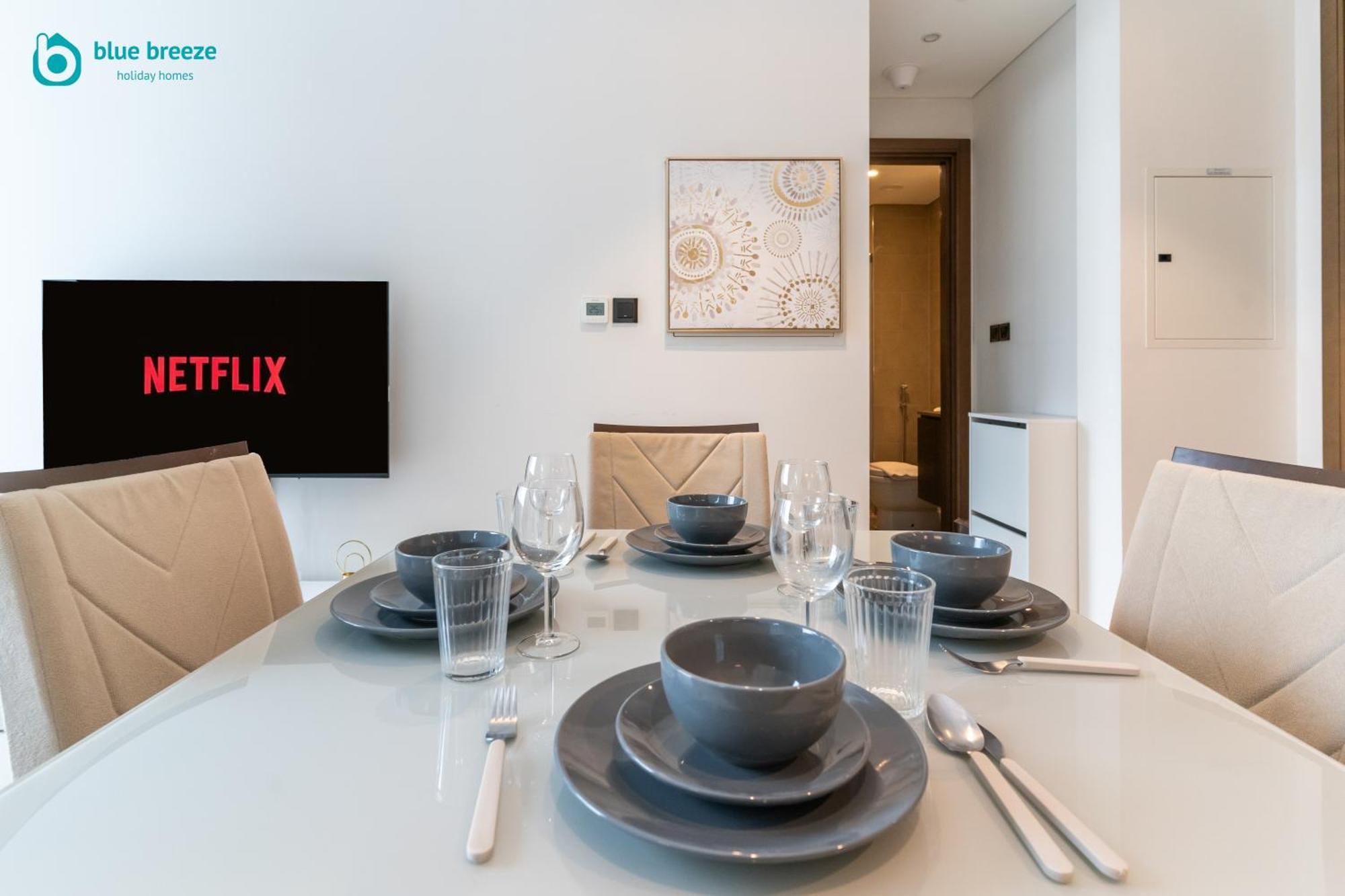 Blue Breeze - Cozy In Sobha Creek Vistas Appartement