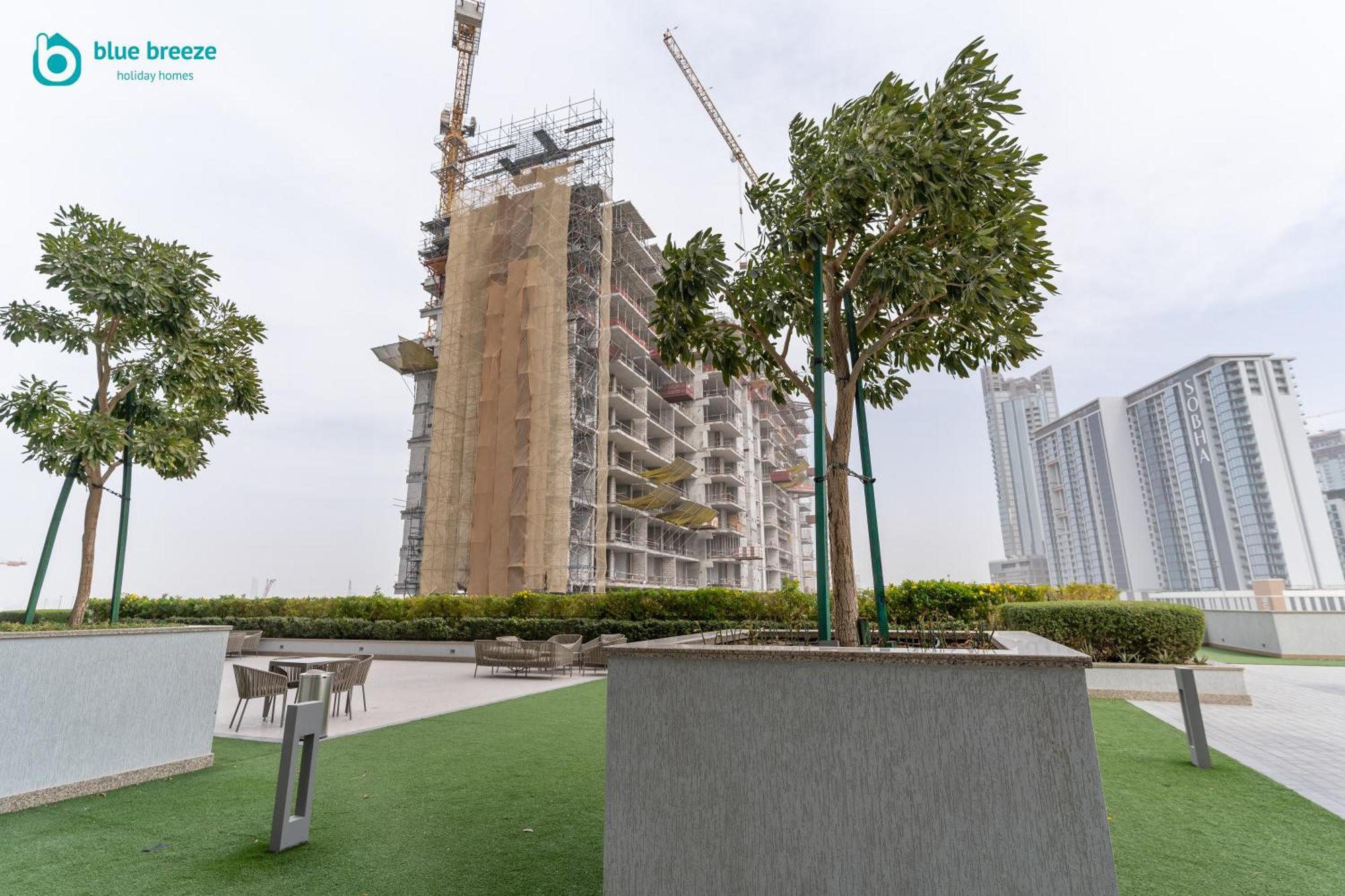 Blue Breeze - Cozy In Sobha Creek Vistas Appartement *