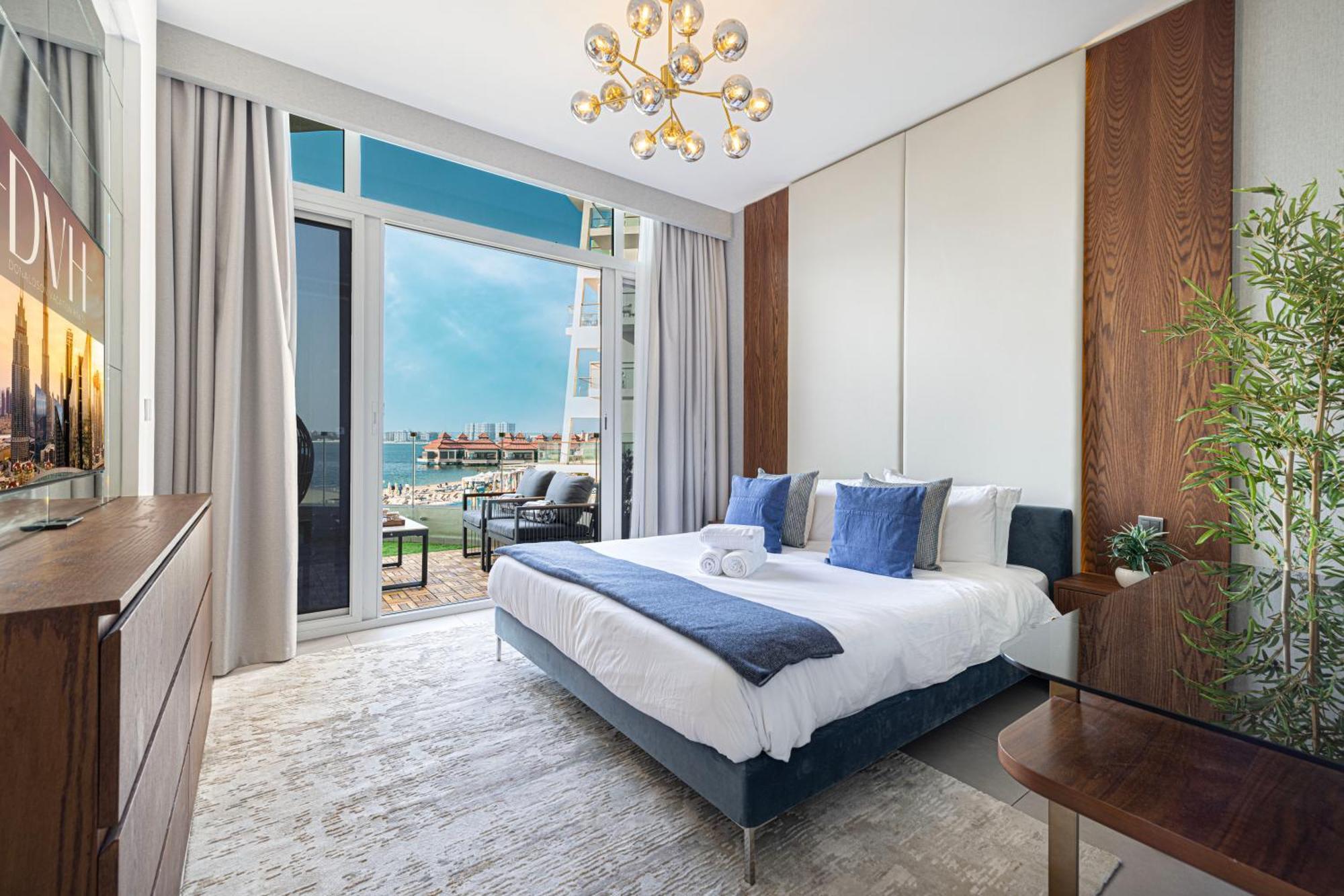 Beachfront Bliss, 1br With Royal Atlantis & Palm Views Dubaï
