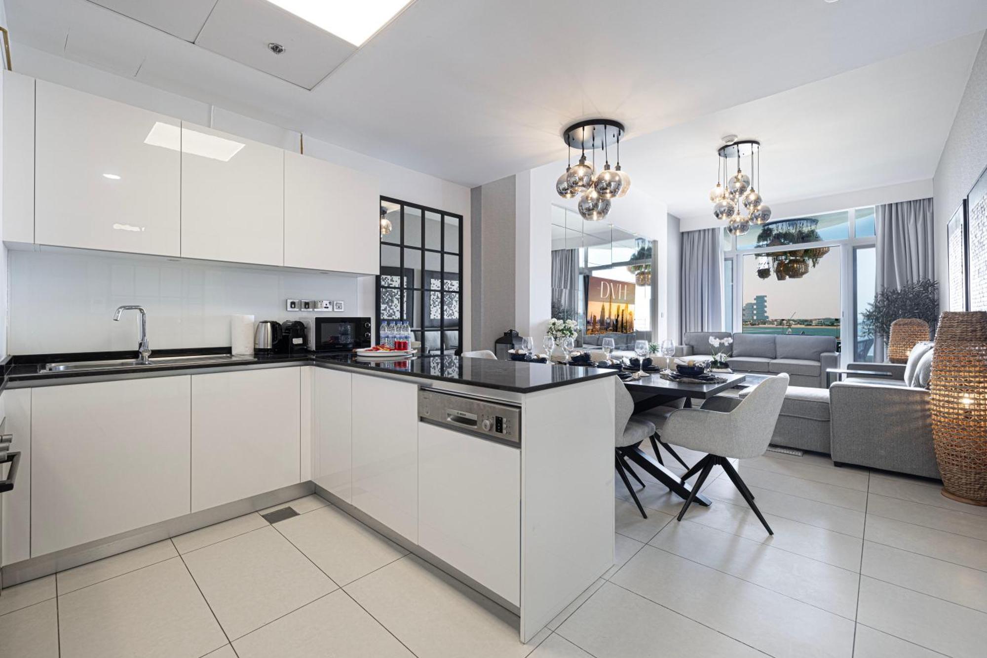 Appartement Beachfront Bliss, 1br With Royal Atlantis & Palm Views Dubaï