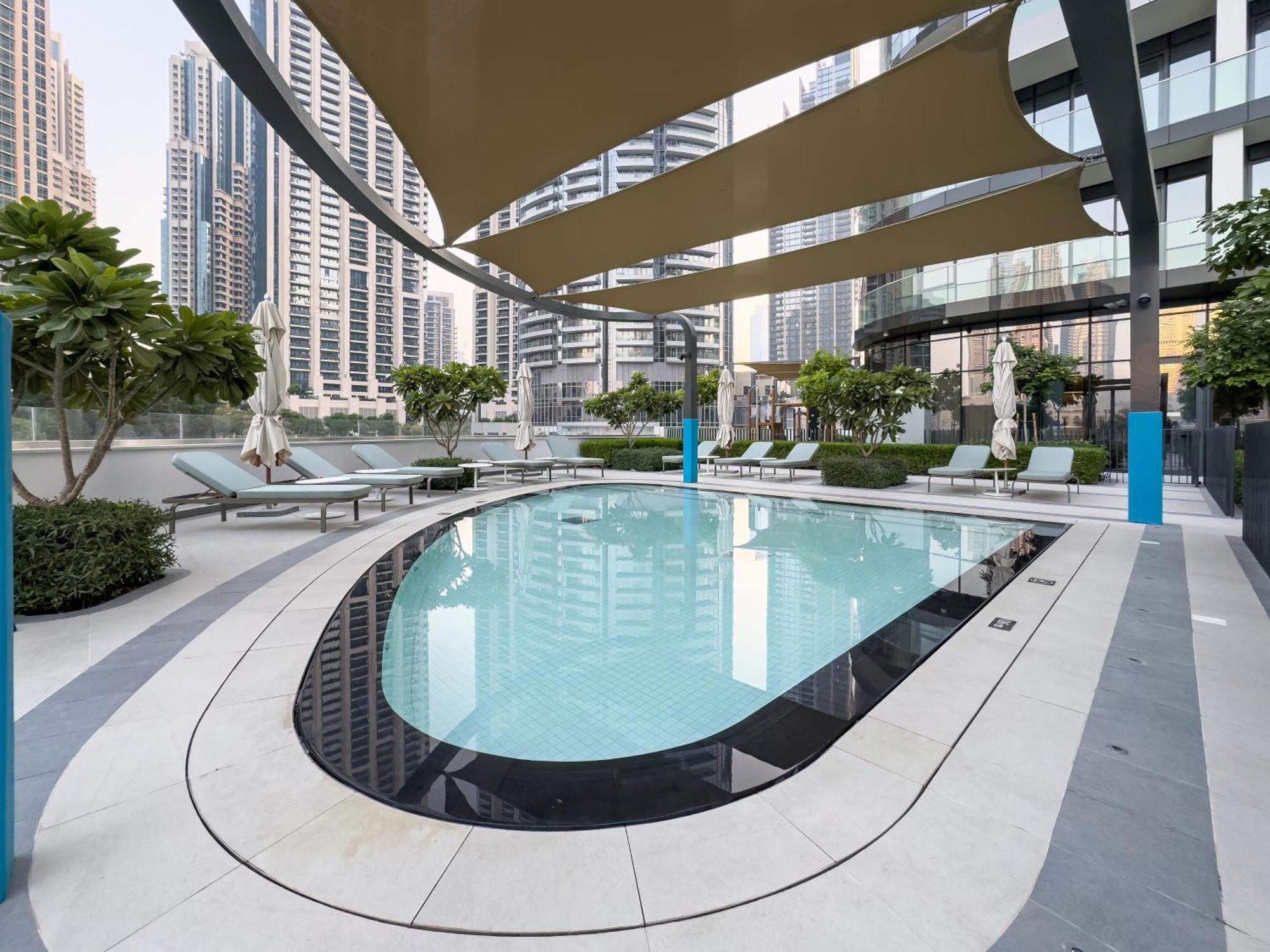 Emaar Grande - Elegant 1 Bedroom - Infinity Pool - 1min To Mall And Burj Khalifa * Dubaï