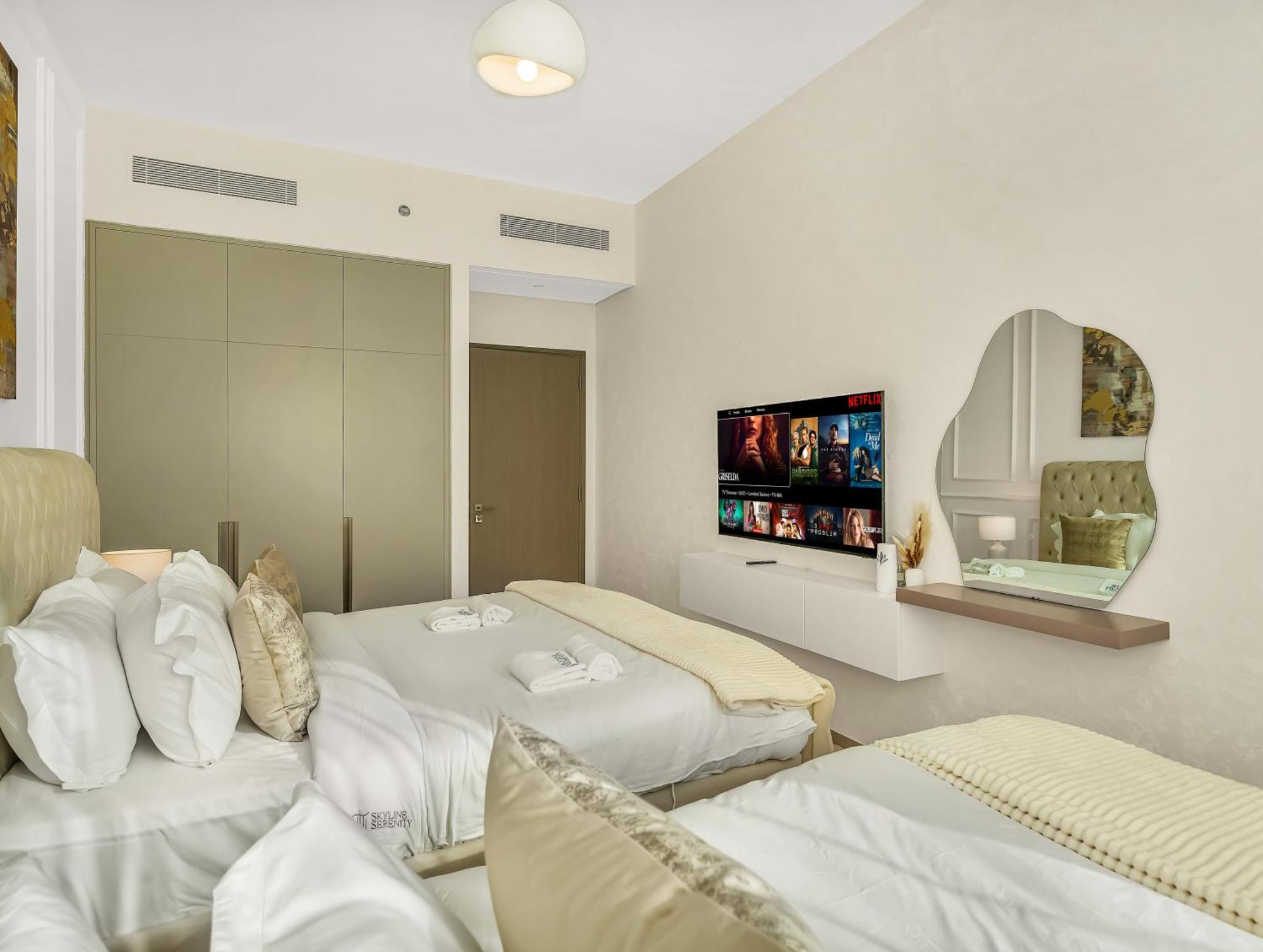 Appartement Grande Signature 2 Bedroom I Persian Gulf Views I Free Parking, Gym, Pool, Wi-fi & Ps5 I By Skyline Serenity