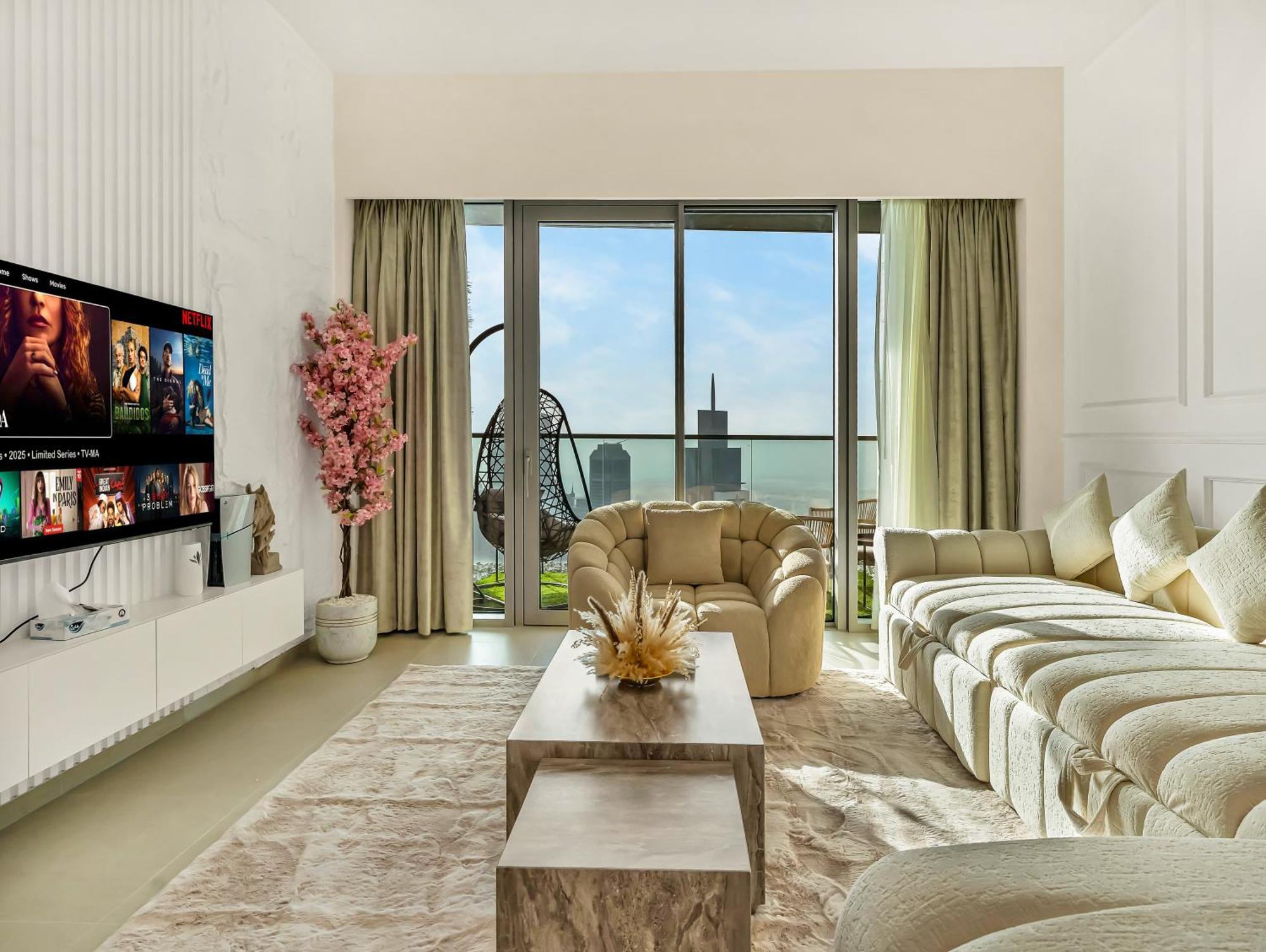 Appartement Grande Signature 2 Bedroom I Persian Gulf Views I Free Parking, Gym, Pool, Wi-fi & Ps5 I By Skyline Serenity *