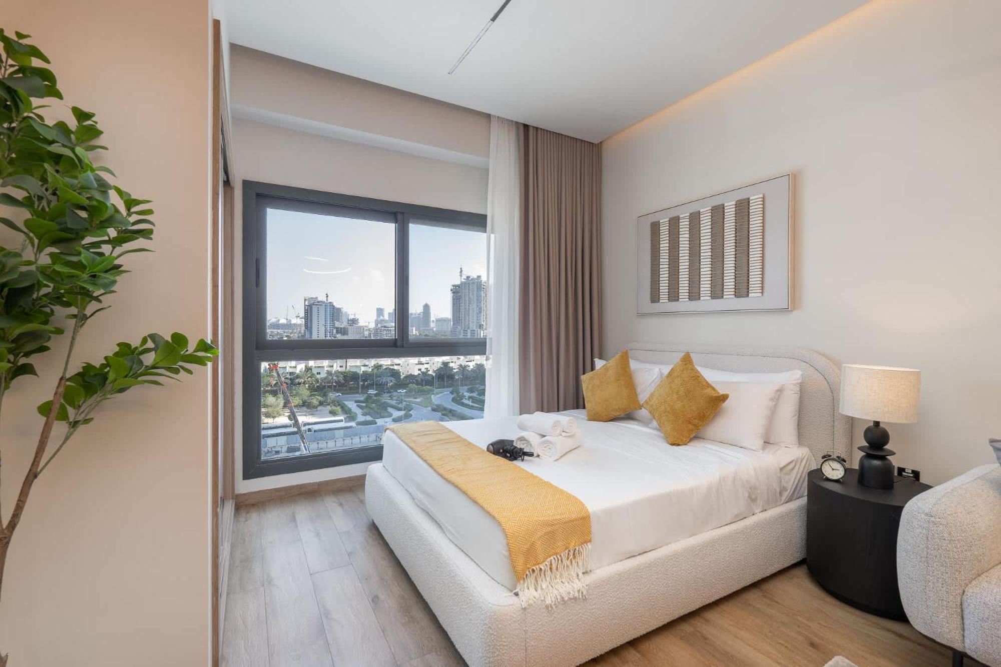 Appartement Flat In Rokane G25 Near Five, Jvc Perfect For 2 Dubaï
