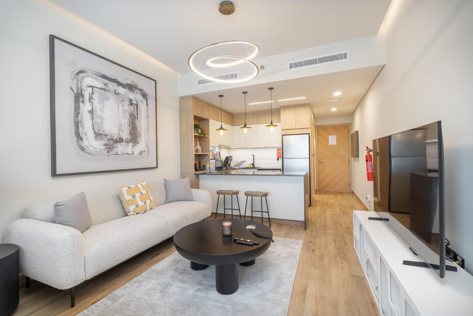 Appartement Flat In Rokane G25 Near Five, Jvc Perfect For 2 *