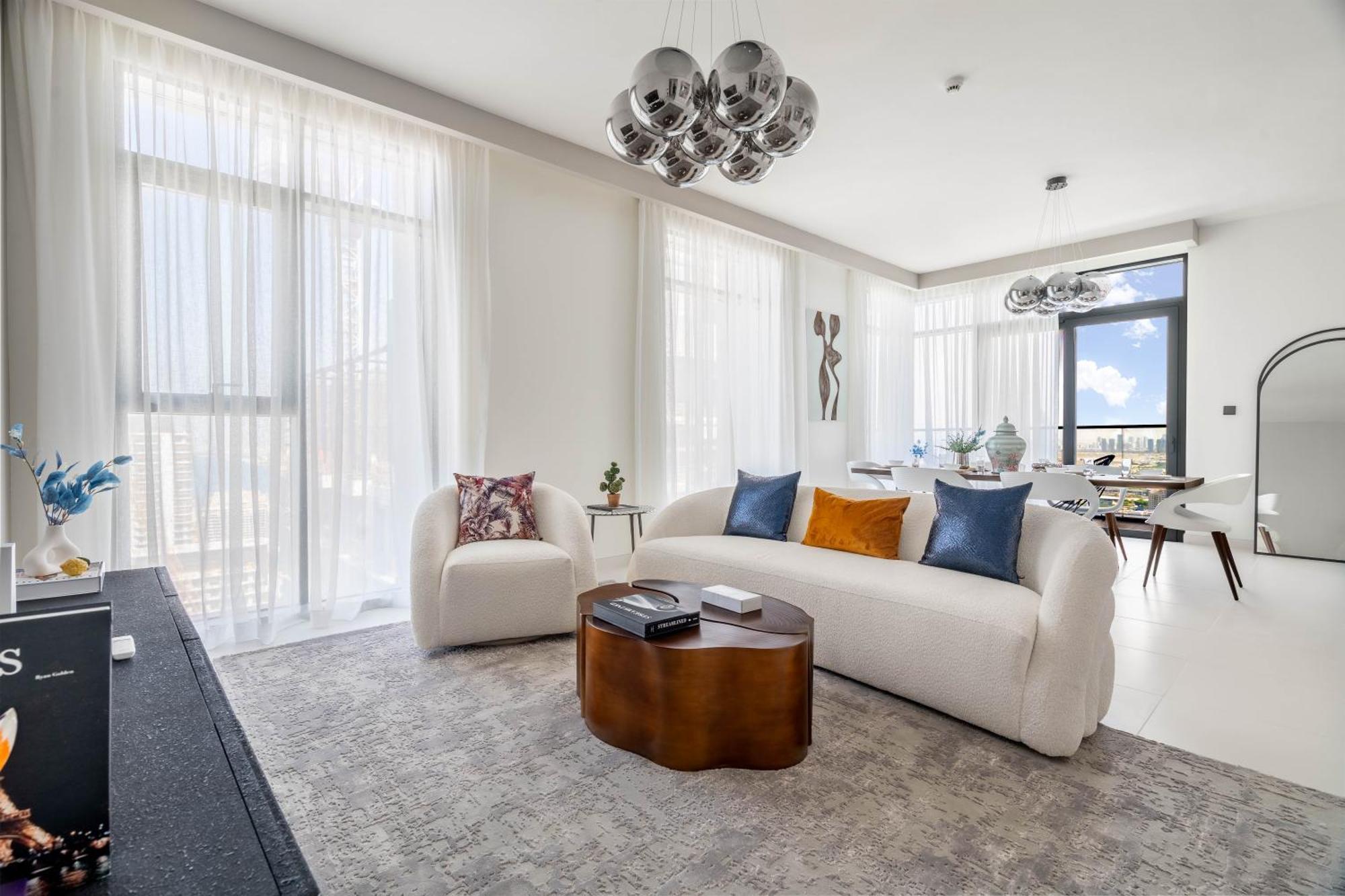 Appartement Luxury 3br Penthouse Retreat - Private & Marina Views Dubaï