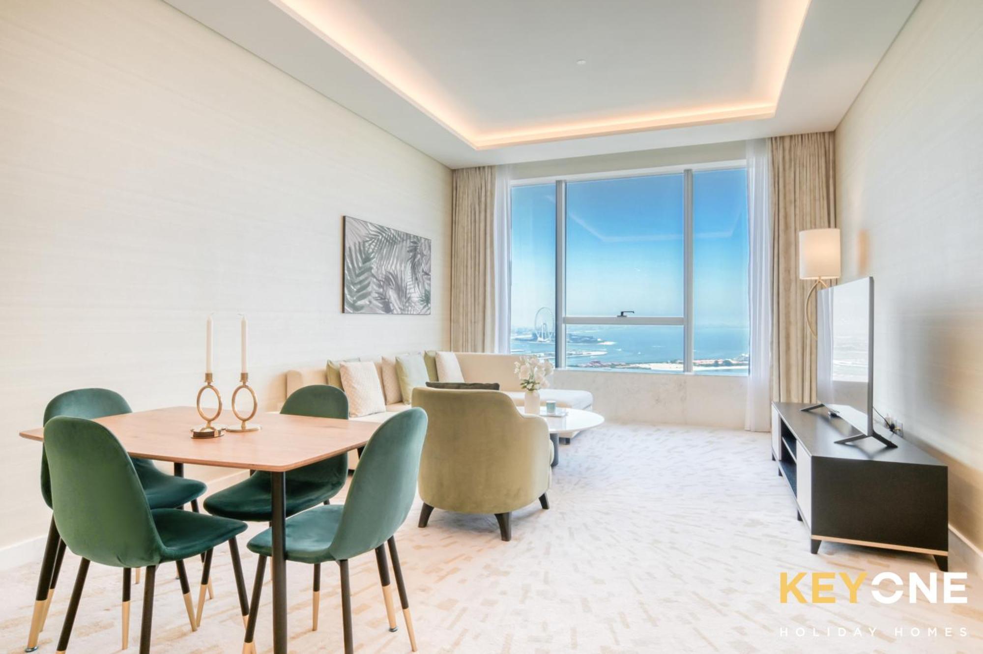 Iconic One Bedroom Panoramic Palm Views Appartement