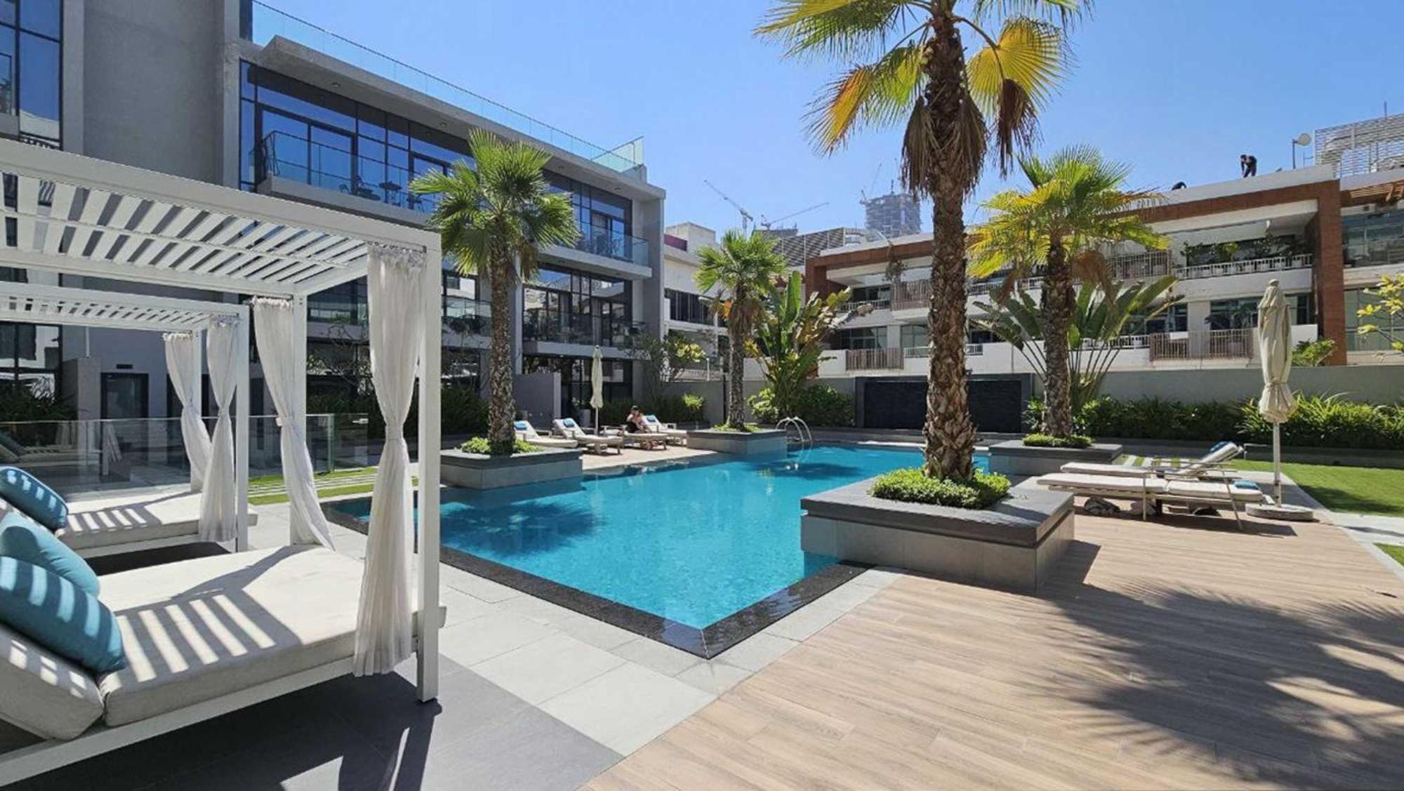 Modern Bali Vibes With Pool And Palm Tree Views Jvc * Dubaï