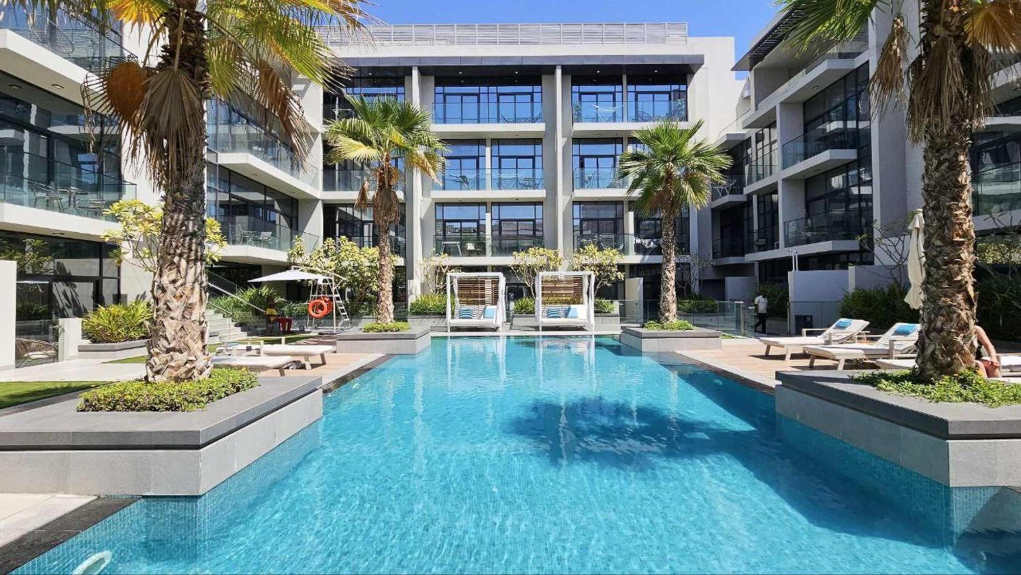 Modern Bali Vibes With Pool And Palm Tree Views Jvc * Dubaï