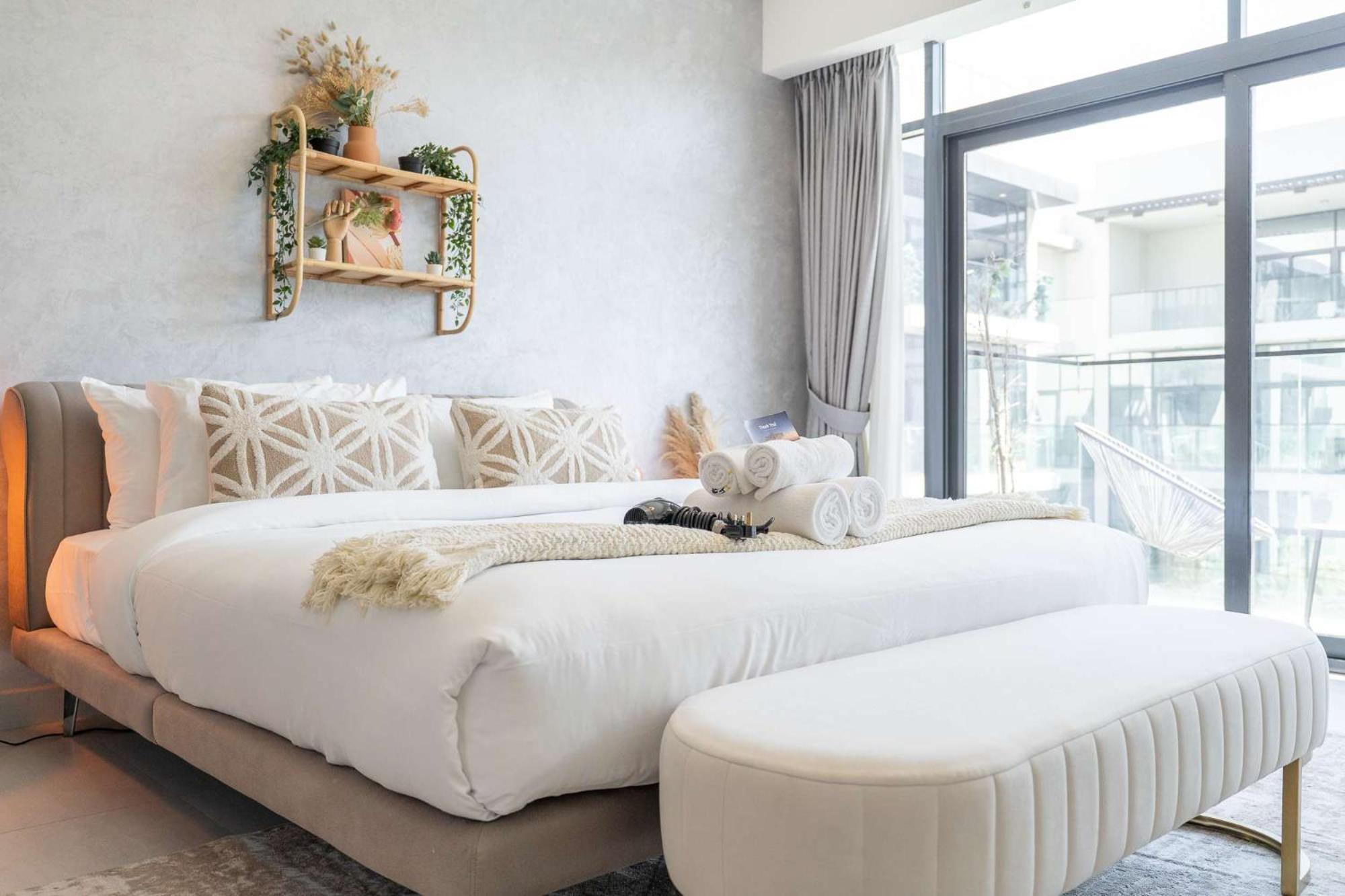 Appartement Modern Bali Vibes With Pool And Palm Tree Views Jvc Dubaï