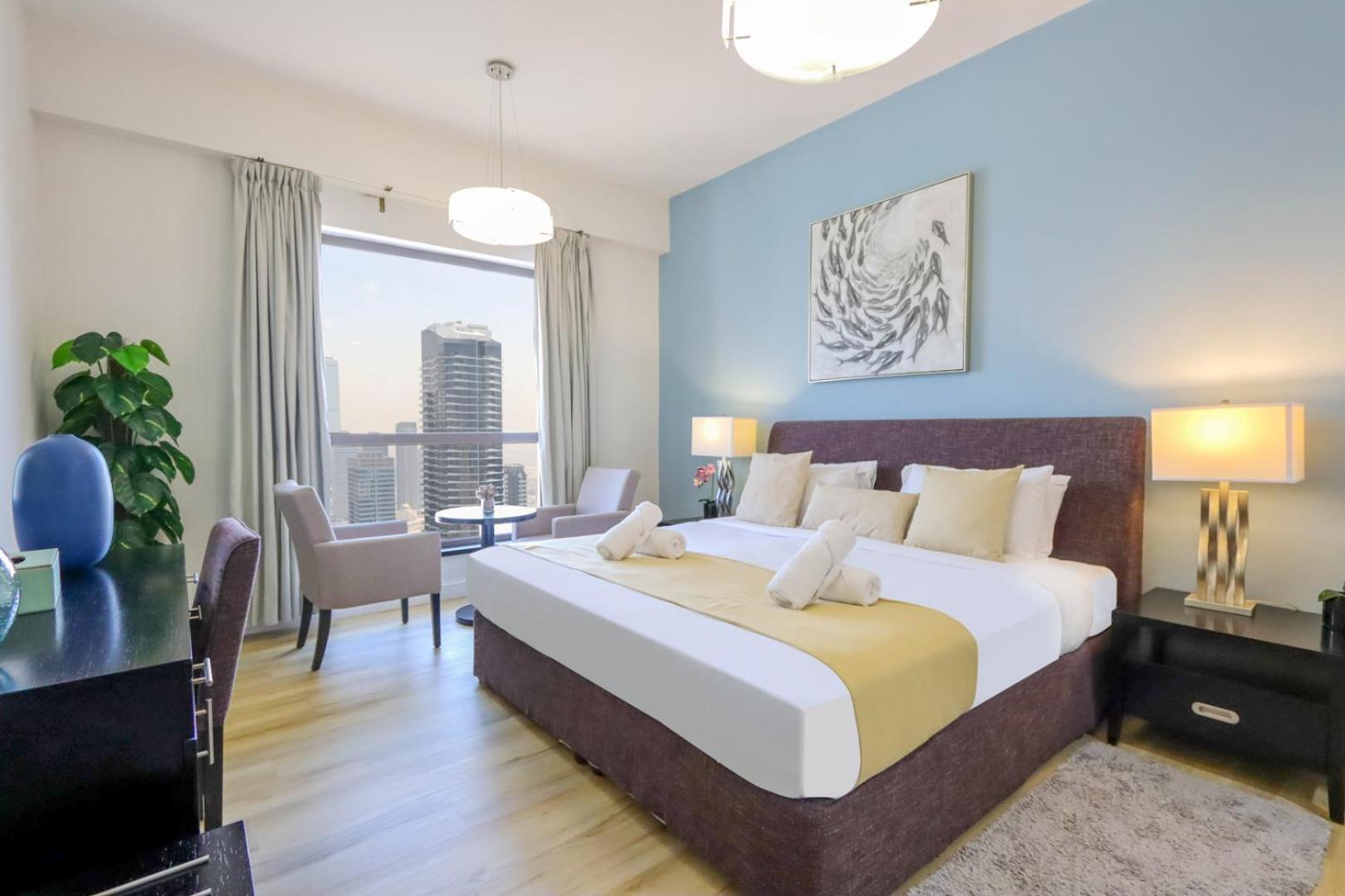 Livbnb - High Floor 2b With Marina View Walk To * Dubai