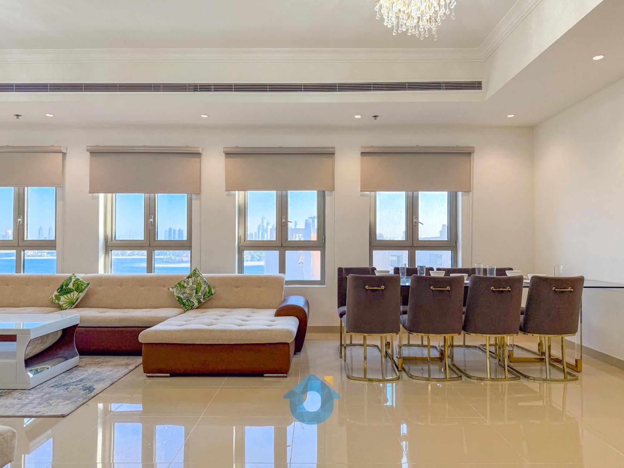 Appartement 606sa Spacious 3-br Penthouse In Palm Jumeirah *