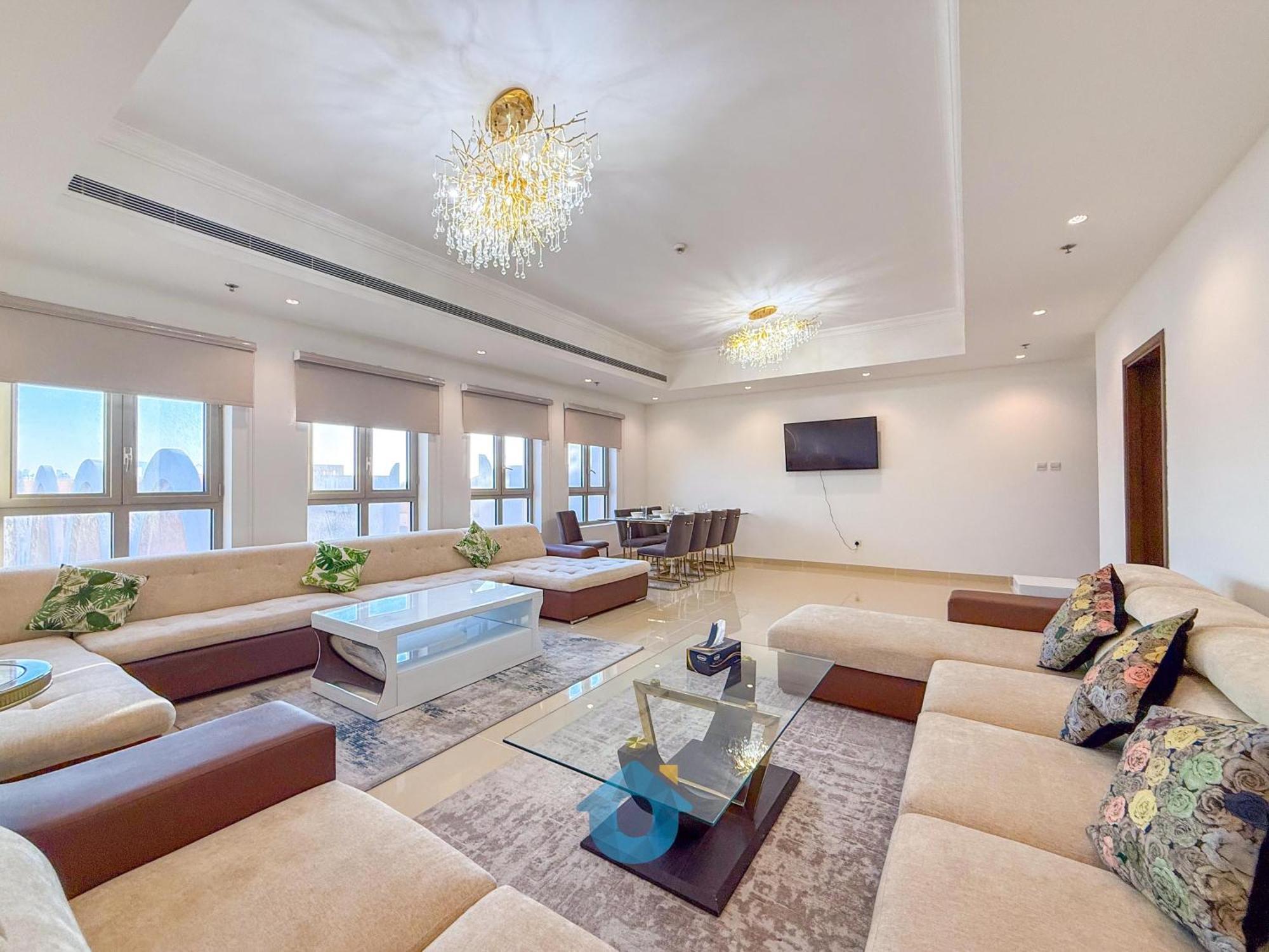606sa Spacious 3-br Penthouse In Palm Jumeirah Appartement Dubaï