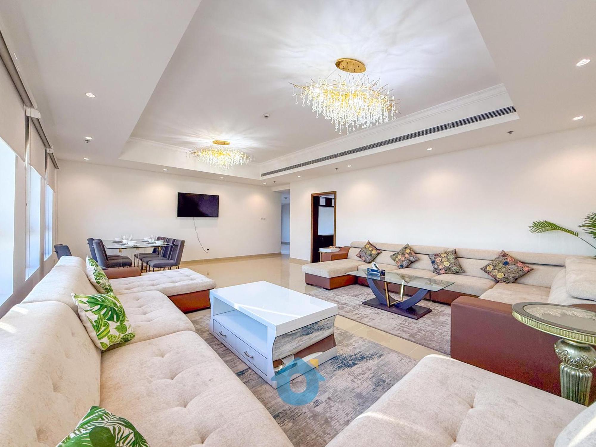 606sa Spacious 3-br Penthouse In Palm Jumeirah * Dubaï