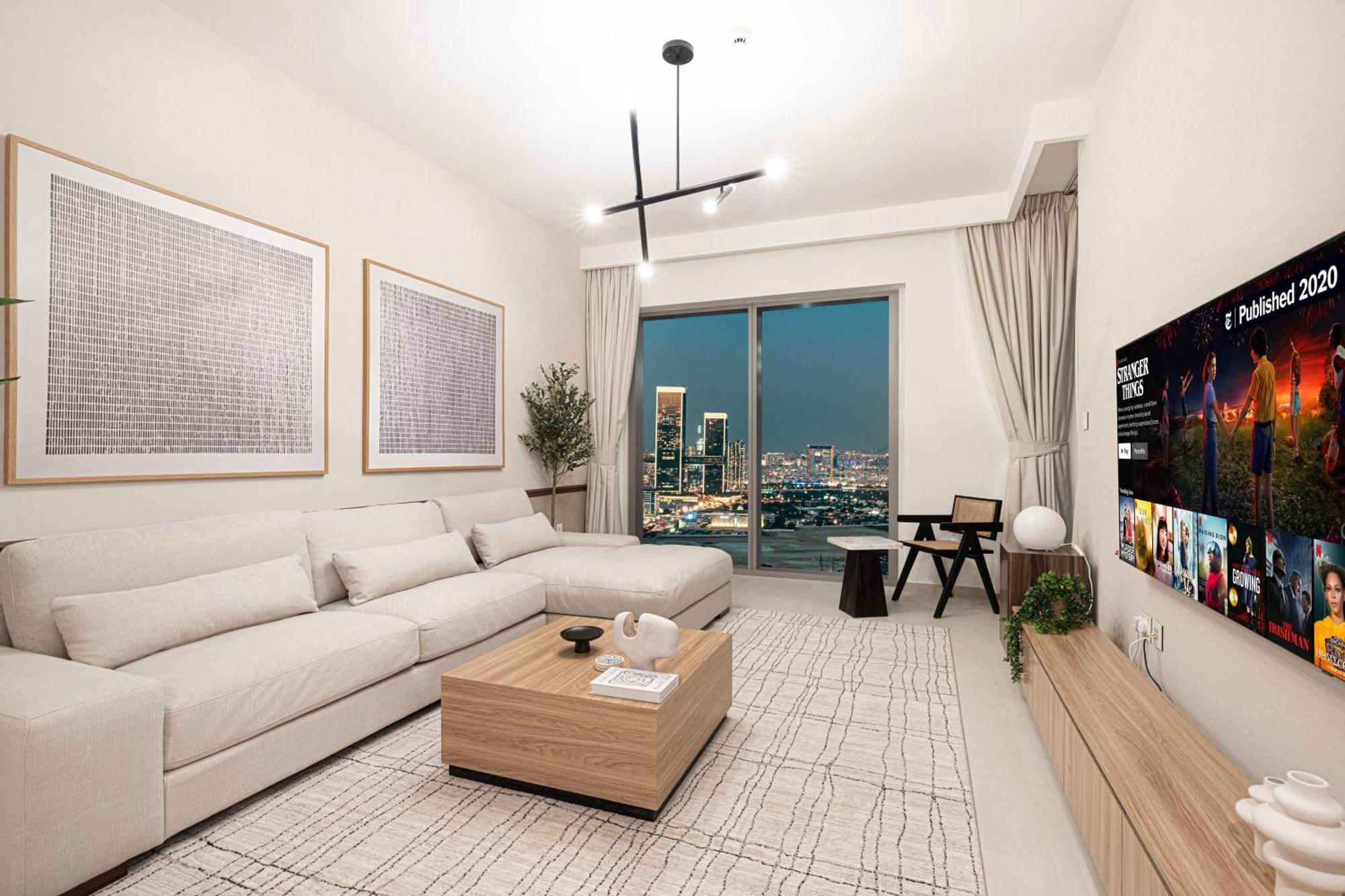 Downtown Chic 2 Bedroom I Mall Access I Views Of Burj Khalifa From Pool I Free Parking, Gym, Pool & Wi-fi I By Meerak Dubaï