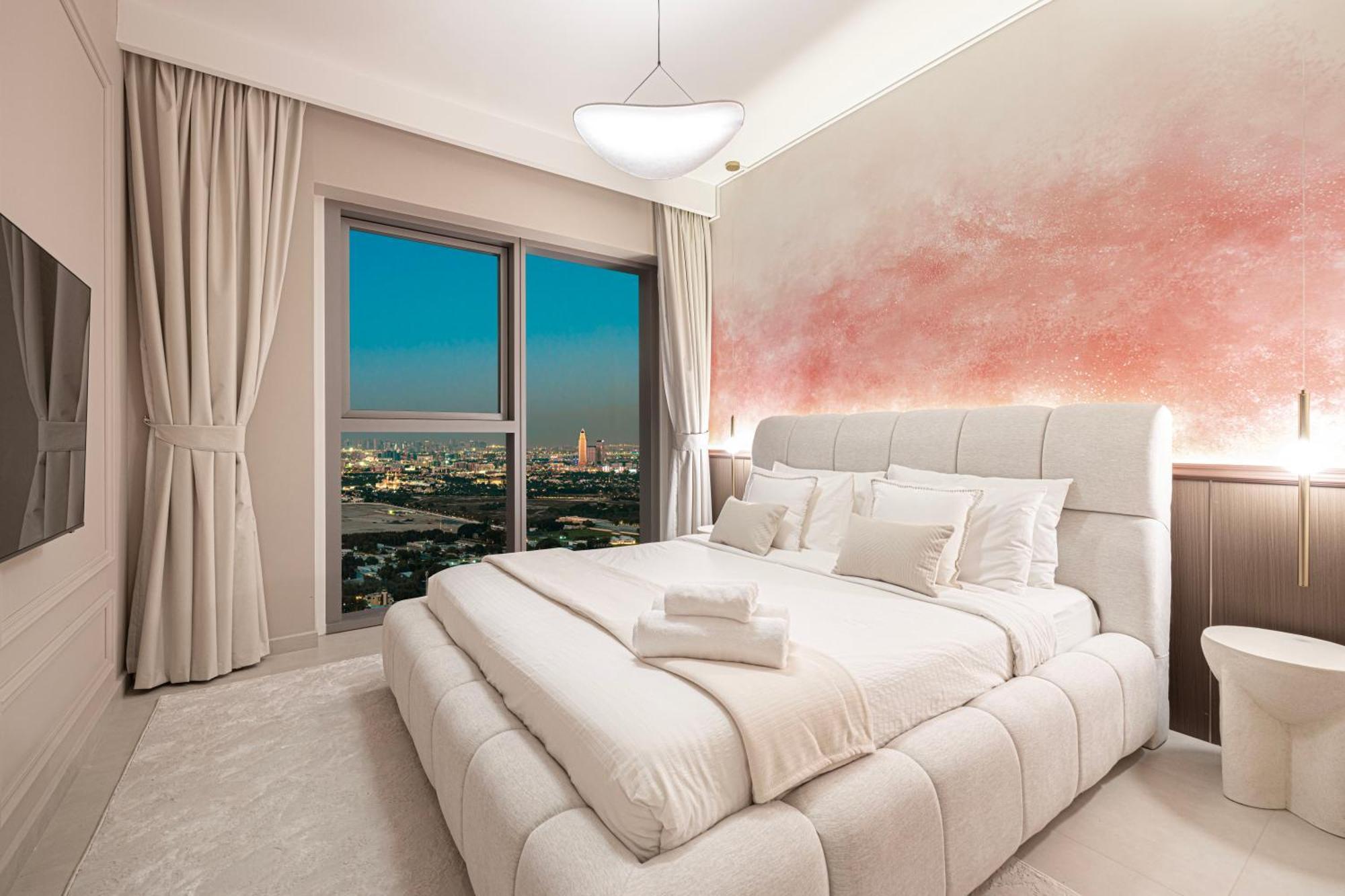 Appartement Downtown Chic 2 Bedroom I Mall Access I Views Of Burj Khalifa From Pool I Free Parking, Gym, Pool & Wi-fi I By Meerak *
