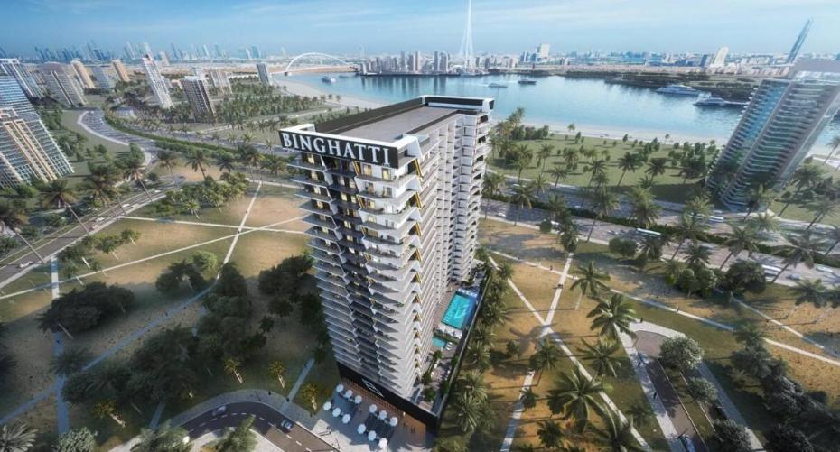 Apartamento Lavish At 3br - Binghatti Creek - Sleek & Sophisticated - Steps Away From Mall & Burj Khalifa