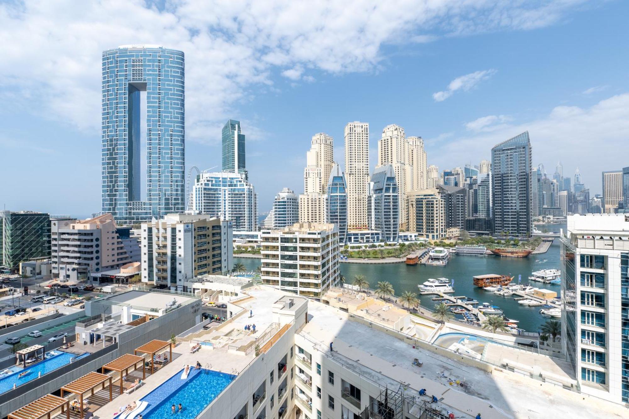 Marina View Haven - Luxurious 3-bedroom In Dec Towers * Dubaï