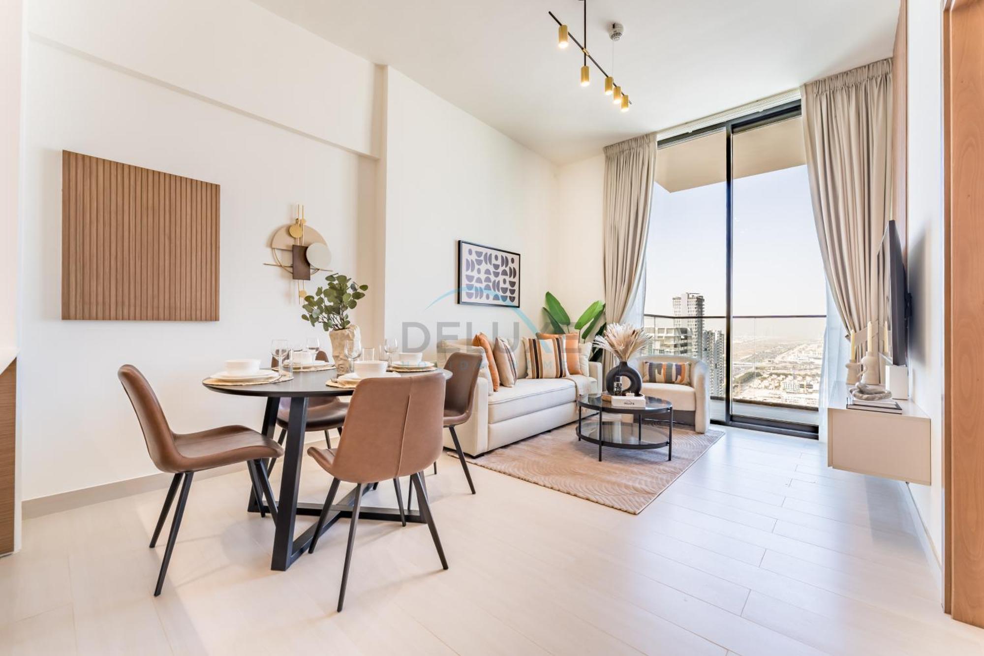 Views 1br Near Community Park With Private Balcony, Binghatti House, Jumeirah Village Circle By Deluxe Homes * Dubaï