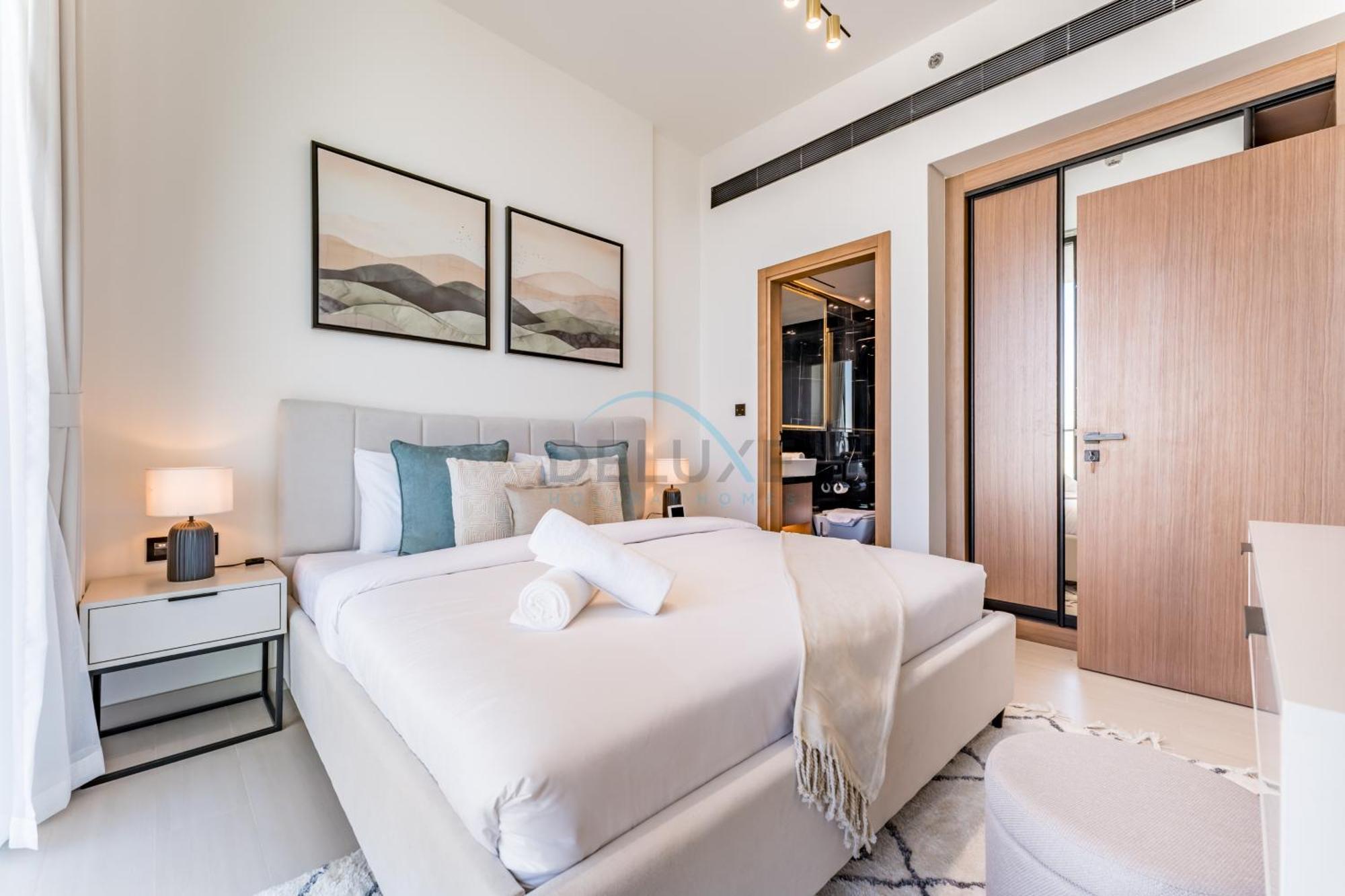 Views 1br Near Community Park With Private Balcony, Binghatti House, Jumeirah Village Circle By Deluxe Homes