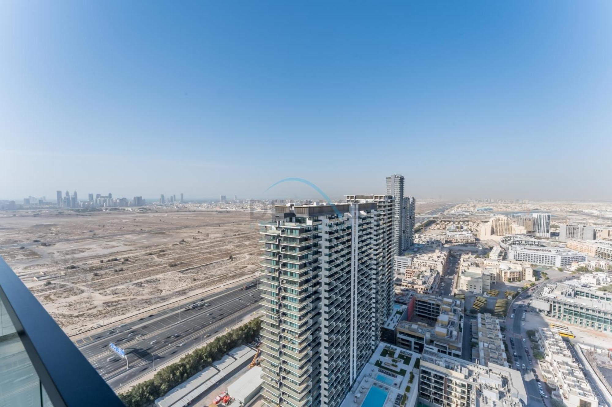 Appartement Views 1br Near Community Park With Private Balcony, Binghatti House, Jumeirah Village Circle By Deluxe Homes *