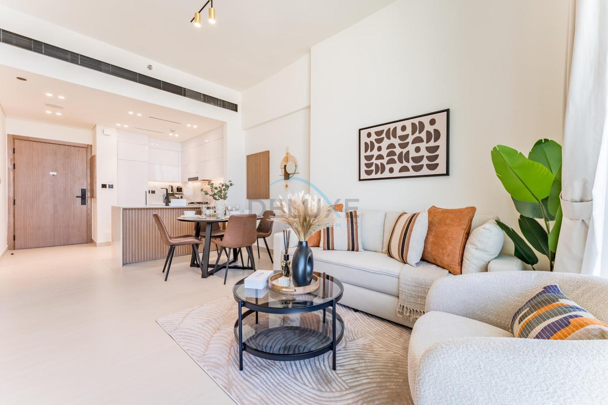 Views 1br Near Community Park With Private Balcony, Binghatti House, Jumeirah Village Circle By Deluxe Homes Appartement *
