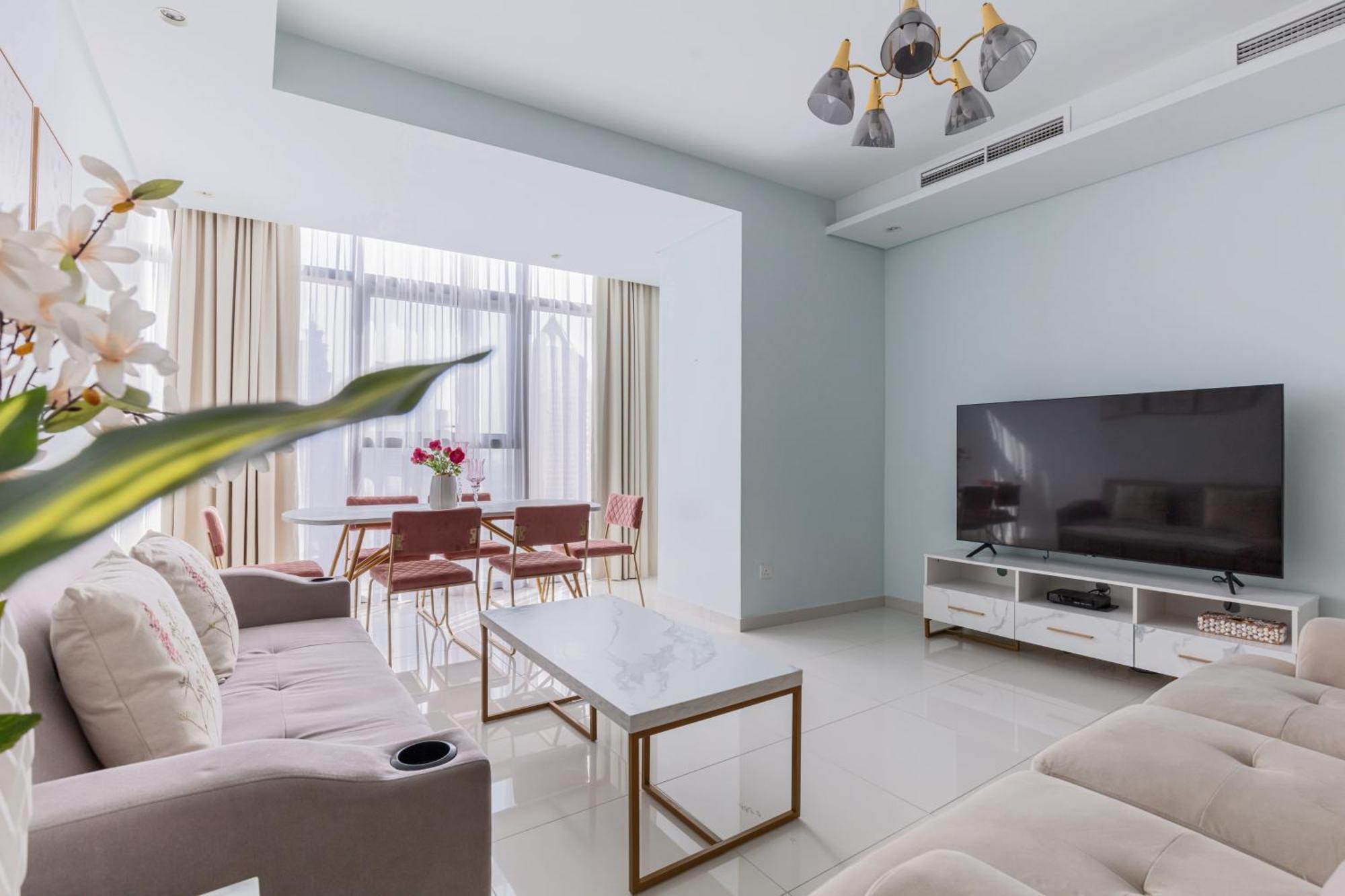 Unique 2br With Infinity Pool View On Burj Khalifa Dubaï