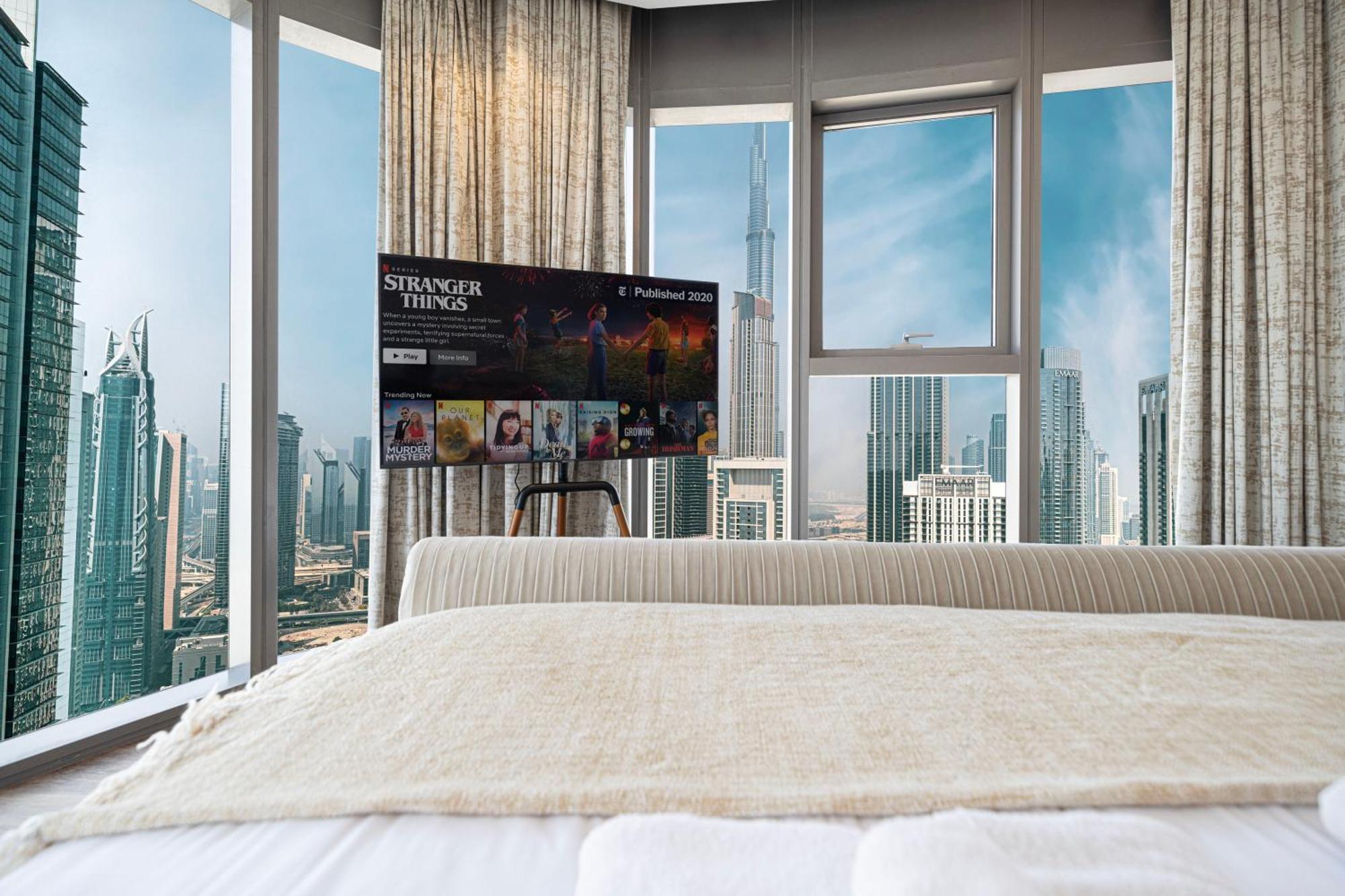 Apartamento Scenic Infinity Pool With Burj Khalifa Views