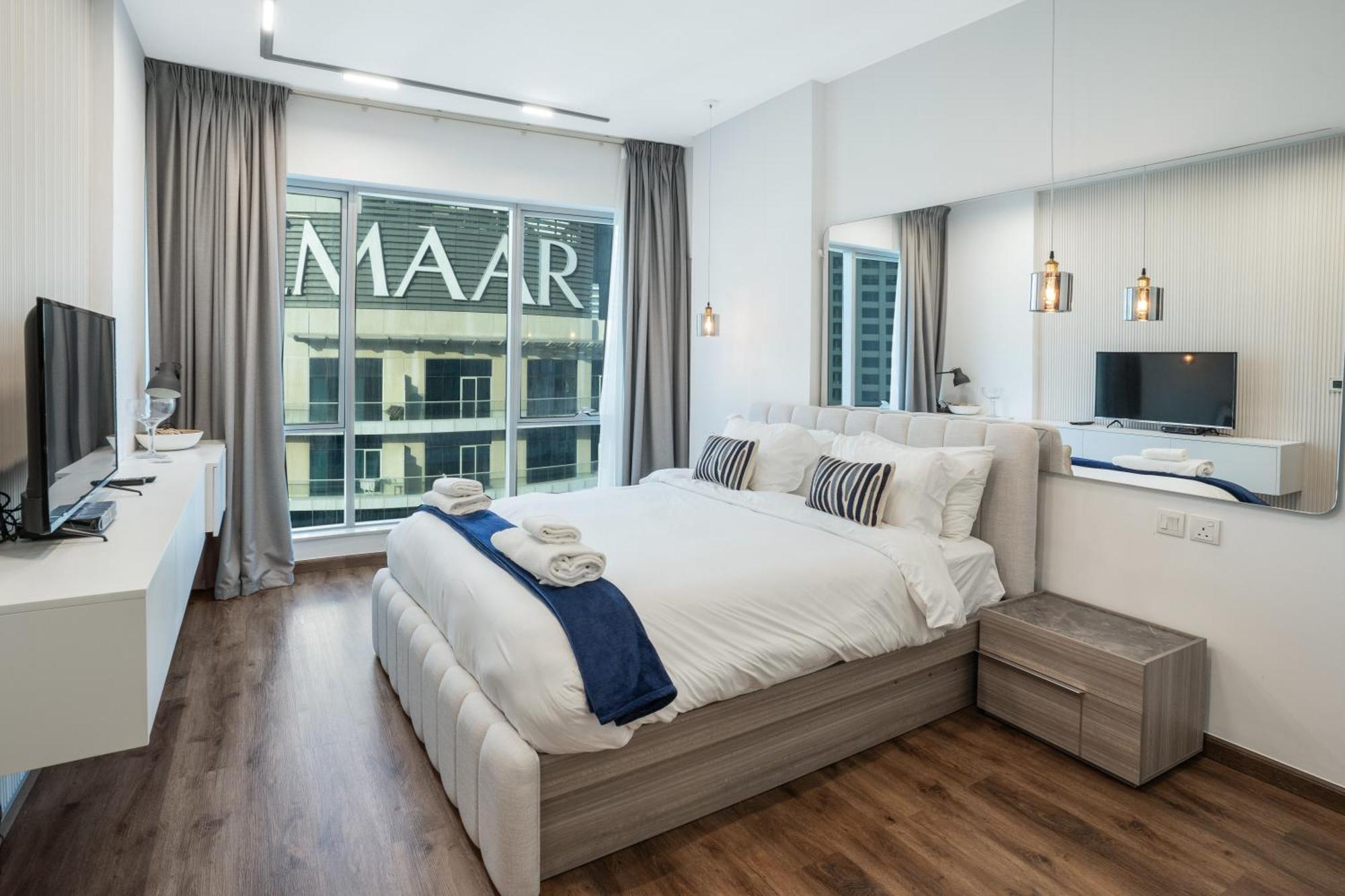 Appartement Sunrise Homes - Luxurious 1 Bedroom In Marina Promenade Dubaï