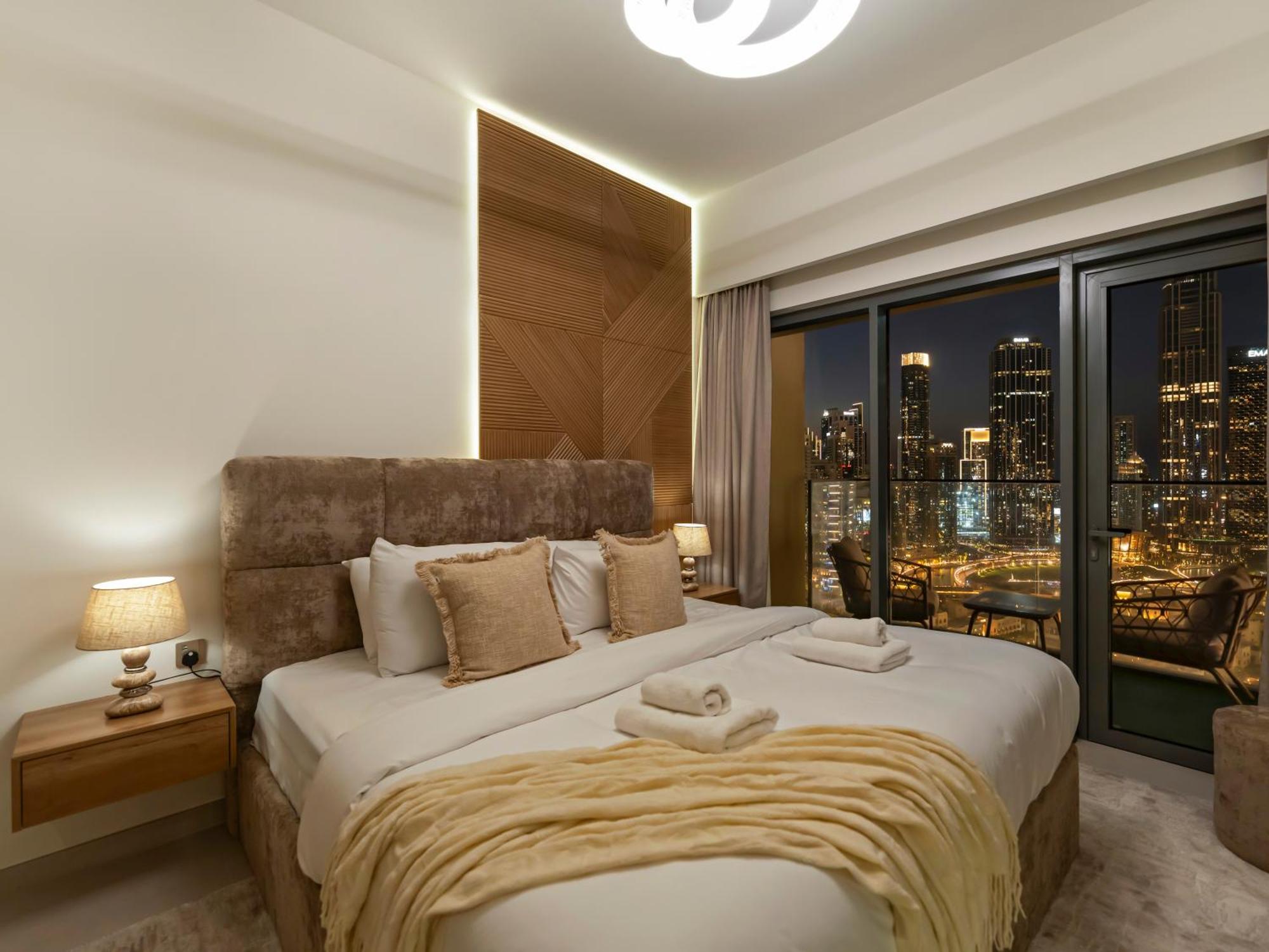 2bdr Led Side Burj Khalifa Views Opposite Mall Dubaï