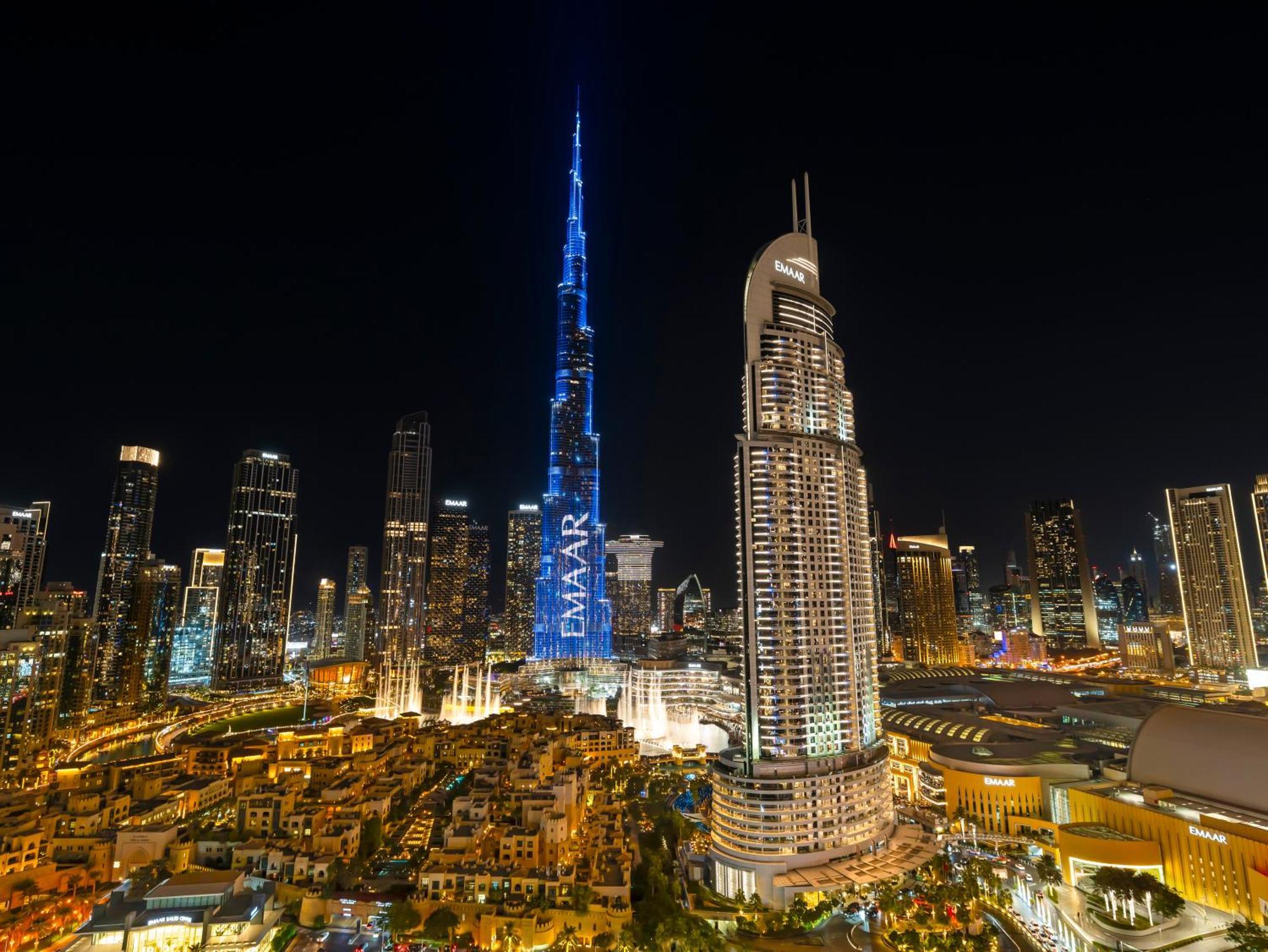 Appartement 2bdr Led Side Burj Khalifa Views Opposite Mall Dubaï