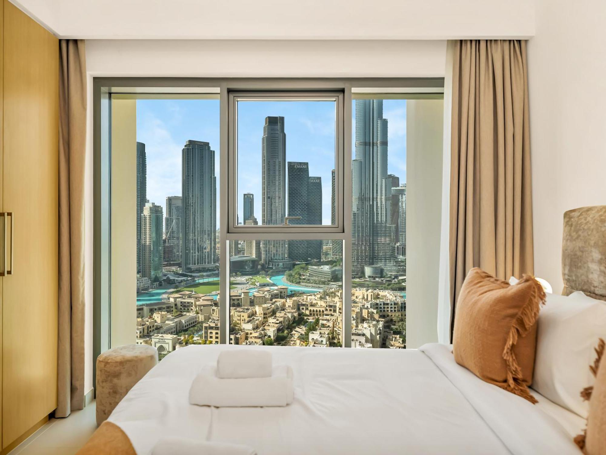 2bdr Led Side Burj Khalifa Views Opposite Mall Dubaï