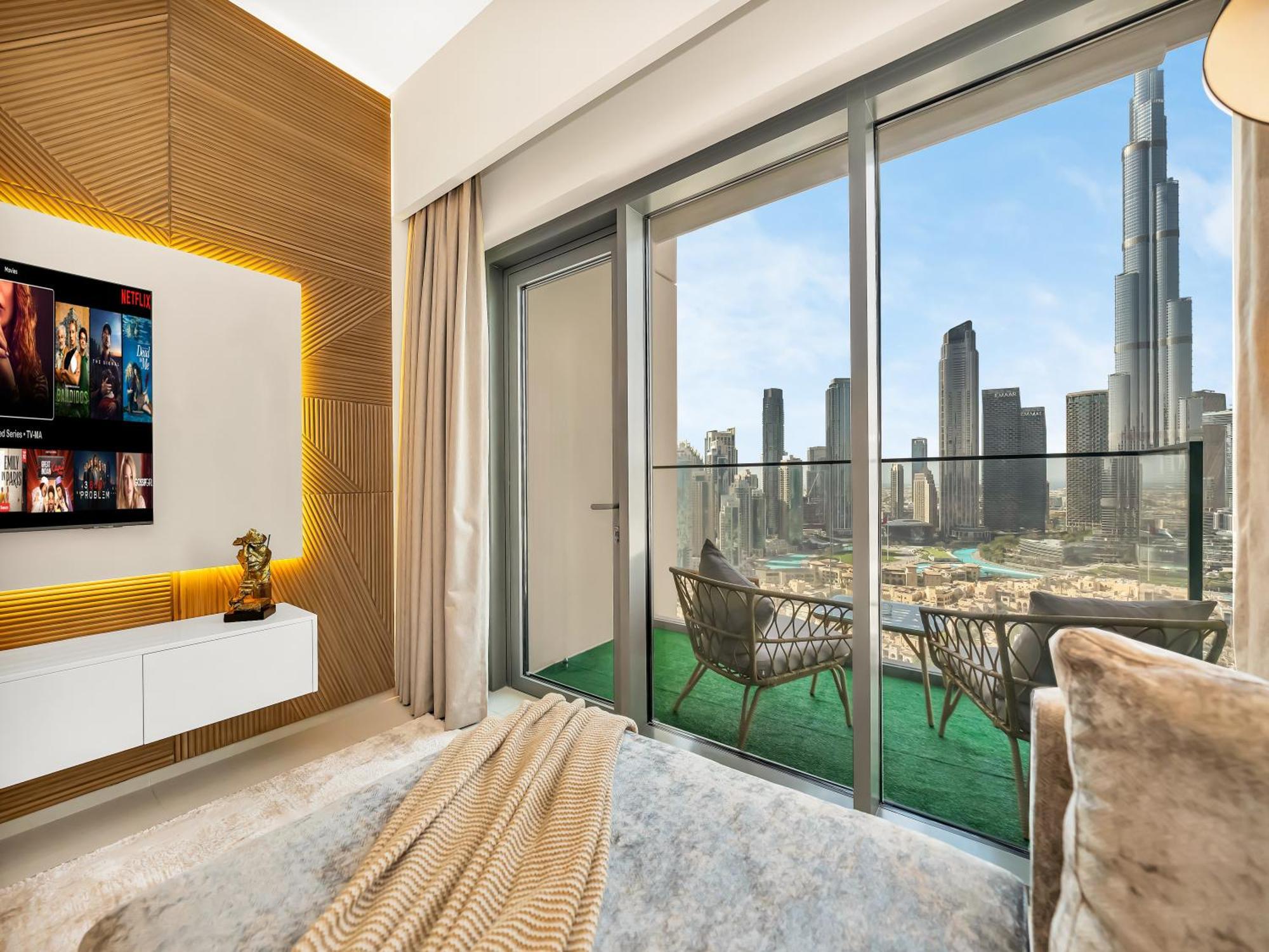 2bdr Led Side Burj Khalifa Views Opposite Mall Appartement Dubaï