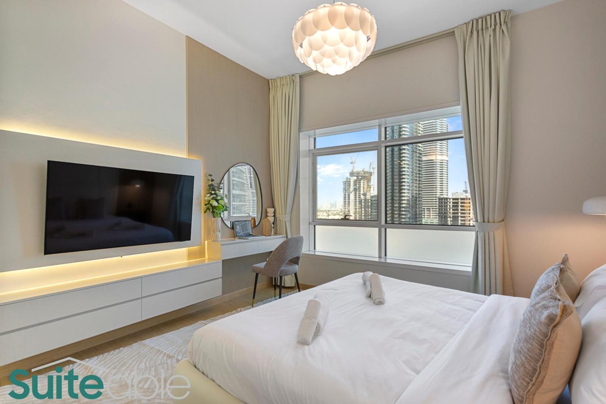 Stylish 1 Bedroom Near Metro Station In Jlt Appartement *