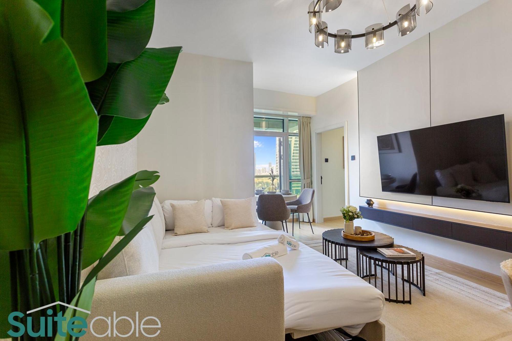 Stylish 1 Bedroom Near Metro Station In Jlt Appartement Dubaï