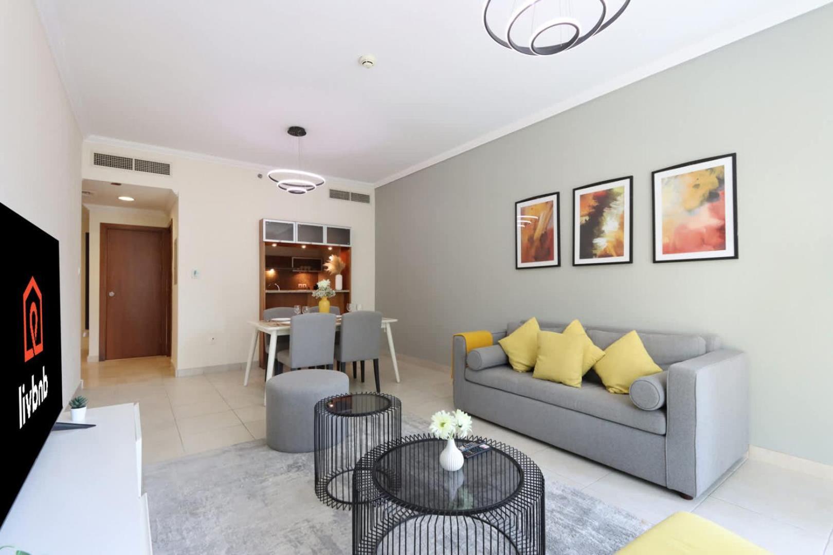 Livbnb-stylish 1br With Marina Views Close To The Appartement *