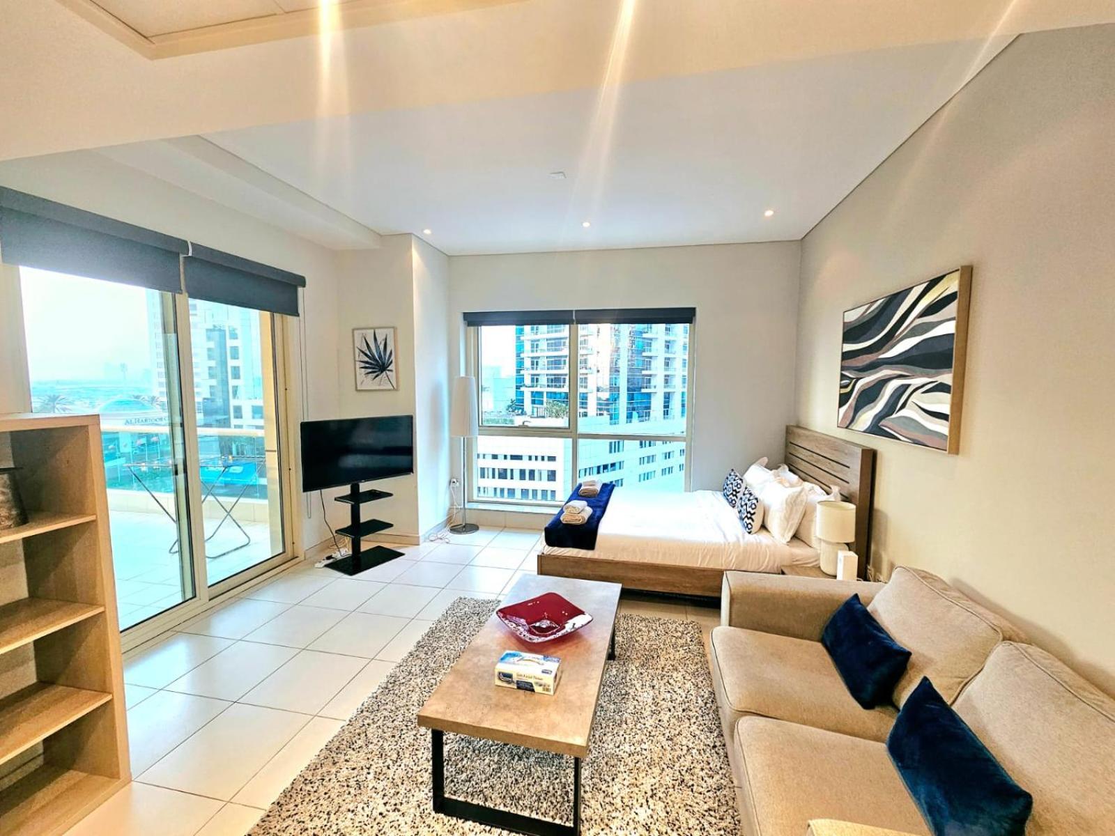 Appartement Sunrise Homes - Near Jbr With Huge Balcony - Harbour Views Dubaï