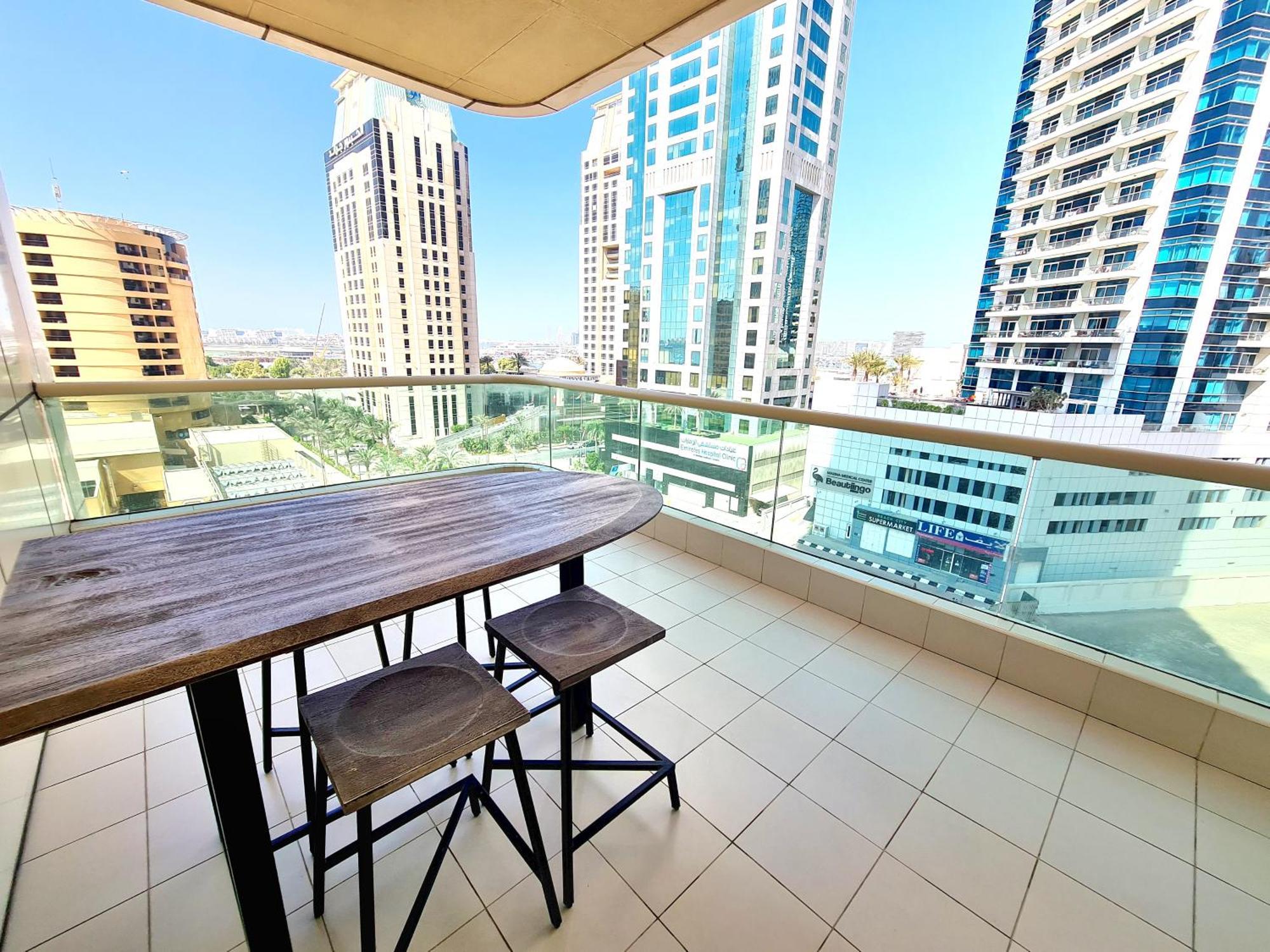 Appartement Sunrise Homes - Near Jbr With Huge Balcony - Harbour Views Dubaï