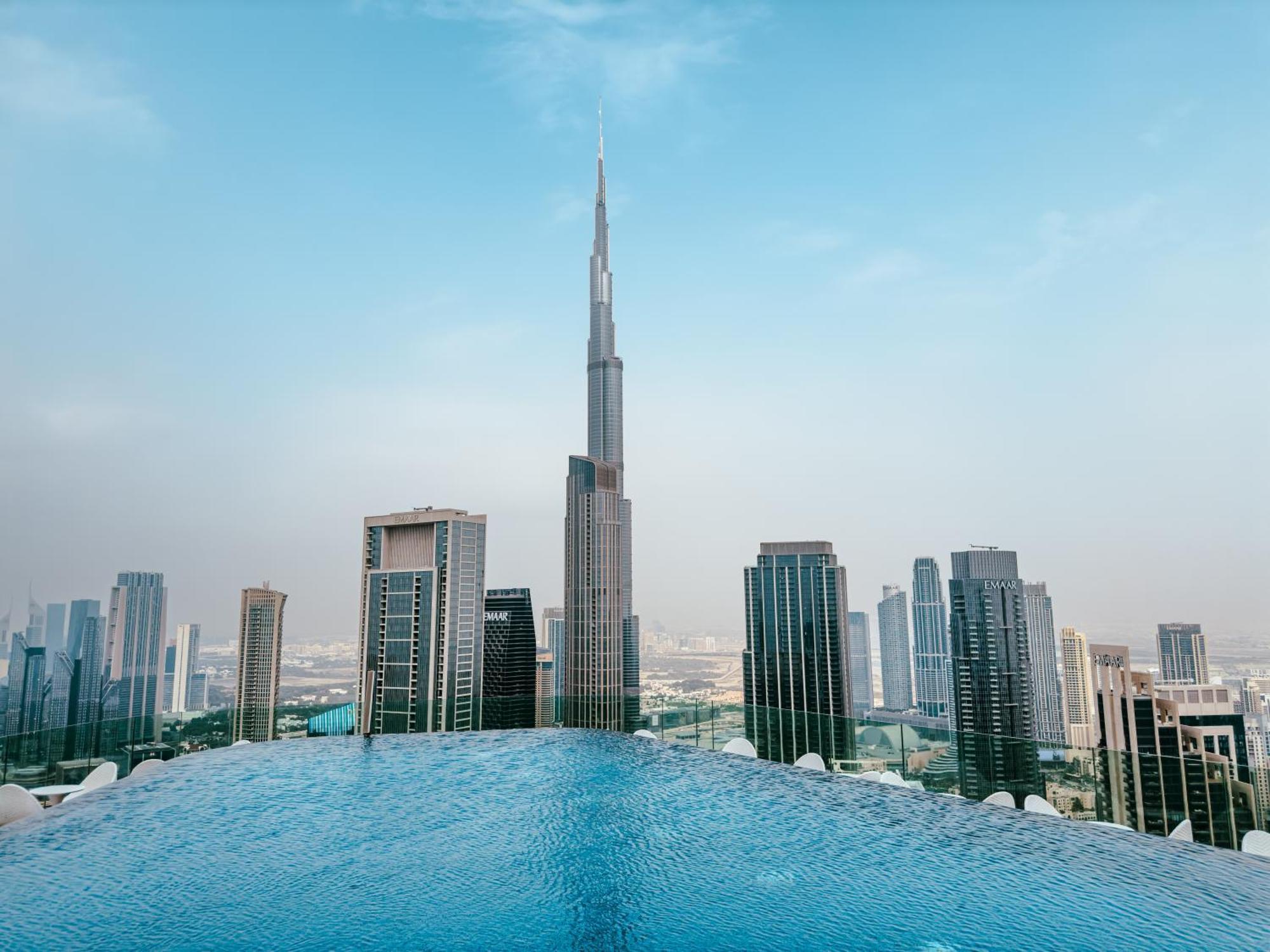 Lejlighed Aliving Luxury 2br With Infinity Pool At Paramount Midtown Close To Mall & Burj Khalifa