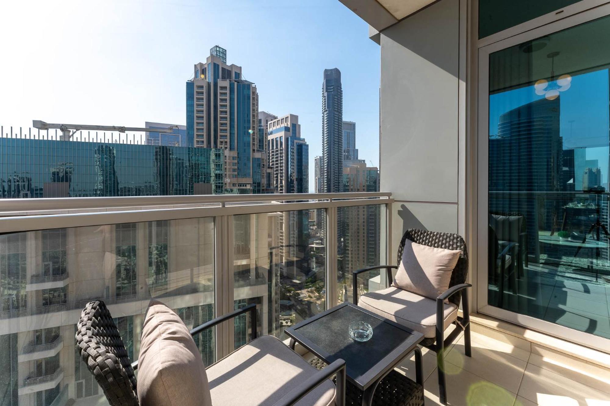 Appartement Superb 1-bedroom With Full Burj Khalifa View - 5-min Walk To Mall Dubai