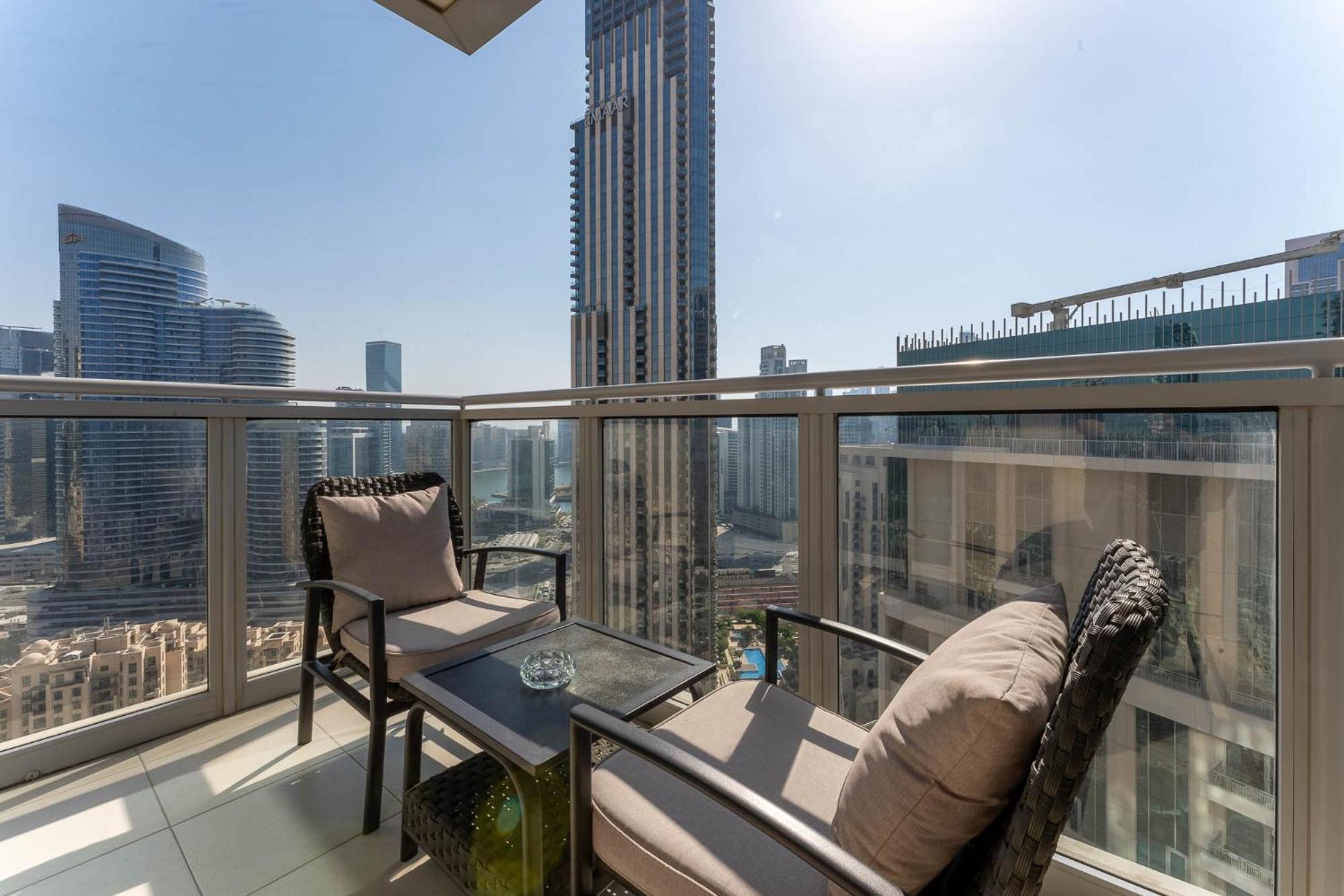 Appartement Superb 1-bedroom With Full Burj Khalifa View - 5-min Walk To Mall