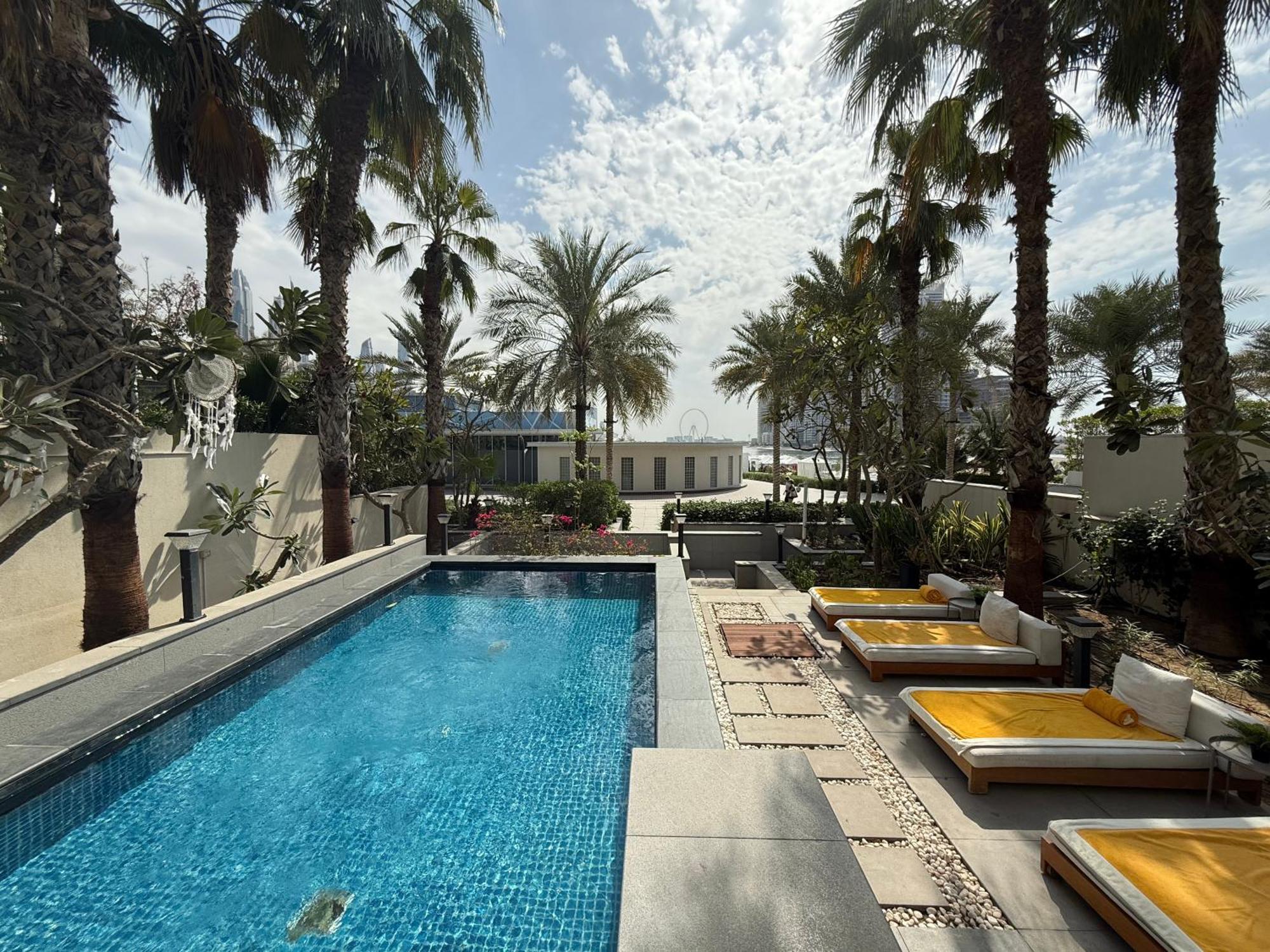 Hébergement de vacances Palm Haven Luxe 3 Bed Townhouse With Private Pool Dubaï