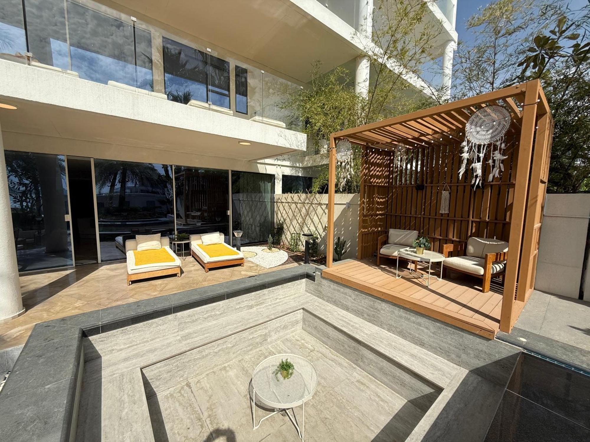 Hébergement de vacances Palm Haven Luxe 3 Bed Townhouse With Private Pool Dubaï