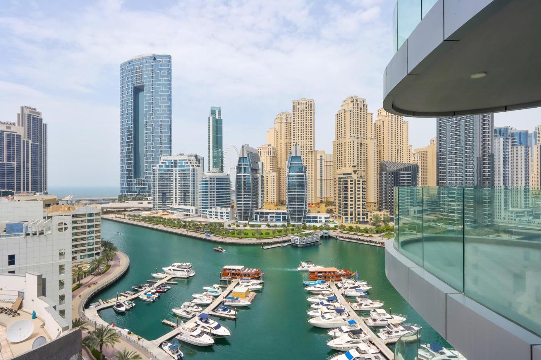 Livbnb - Sea And Marina View, Steps To Marina Walk Dubai