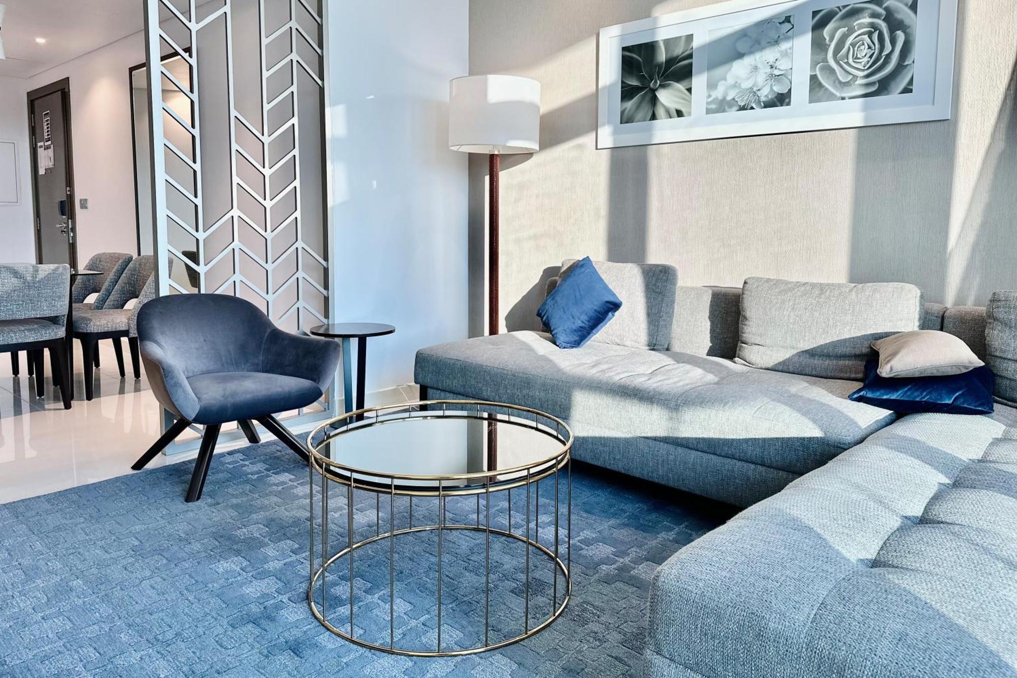 Vserve Stylish 1 Bedroom With Burj Khalifa And Canal View *
